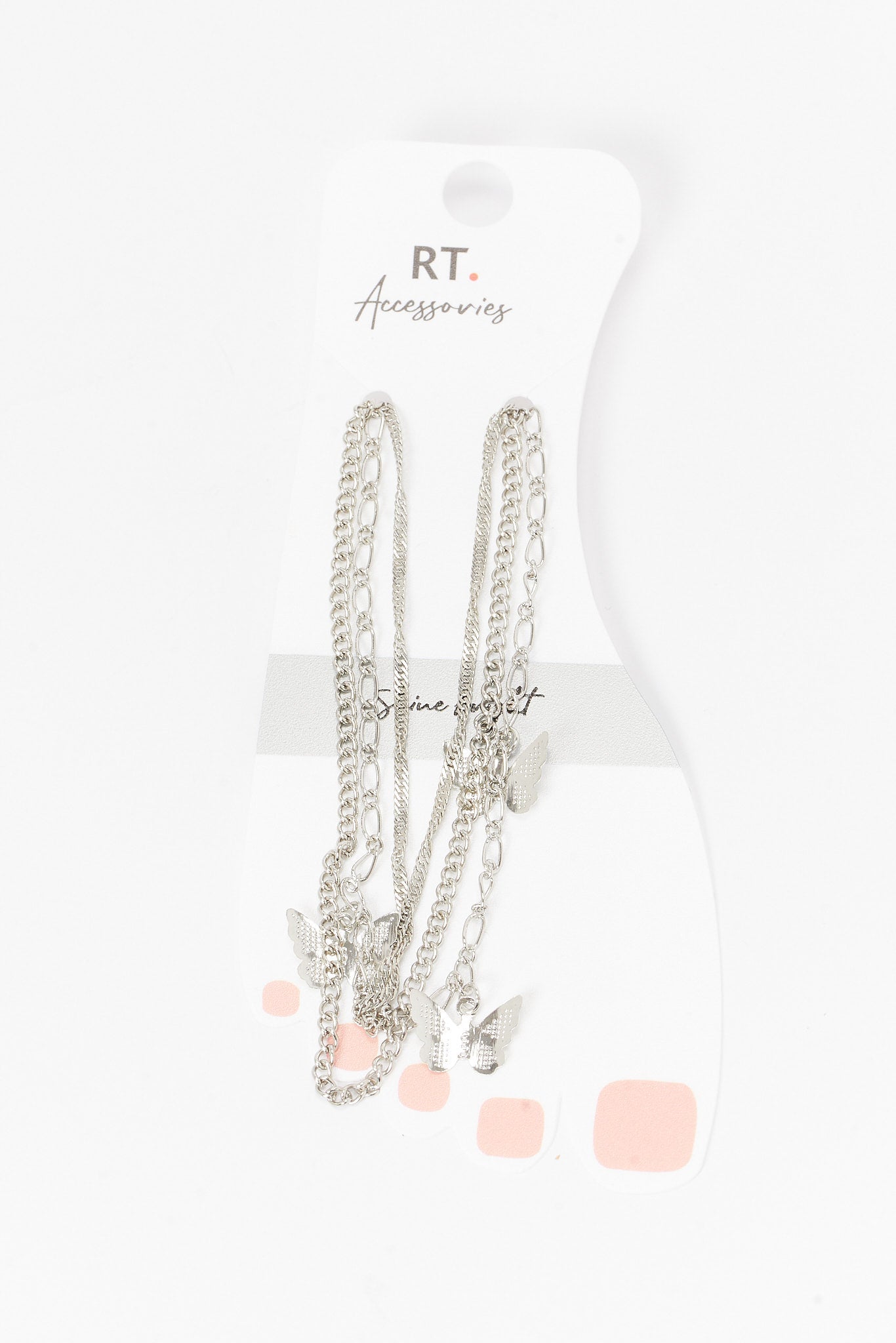 Redtag-Anklet-Category:Jewellery,-Colour:Assorted,-Filter:Women's-Accessories,-New-In,-New-In-Women-ACC,-Non-Sale,-S23A,-Section:Women,-Women-Jewellery-Women-