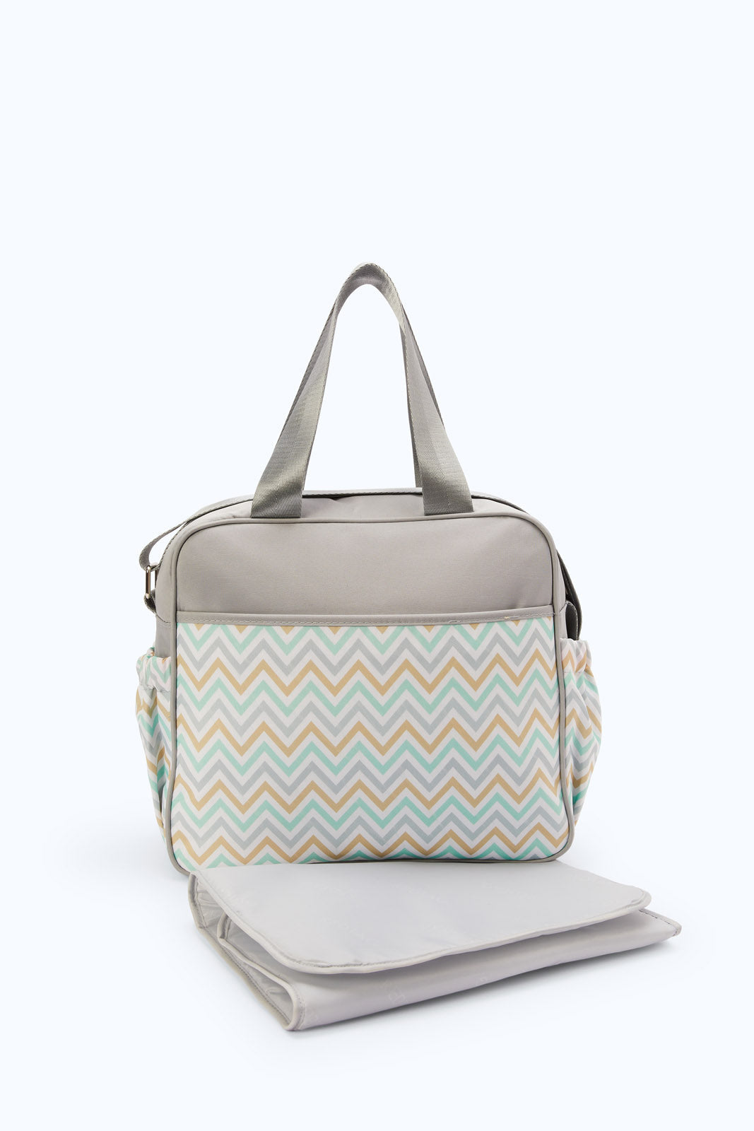 Redtag-Grey-Diaper-Bag-Category:Bags,-Colour:Grey,-Filter:Newborn-Accessories,-NBN-Bags,-New-In,-New-In-NBN-ACC,-Non-Sale,-S23B,-Section:Boys-(0-to-14Yrs)-New-Born-Baby-