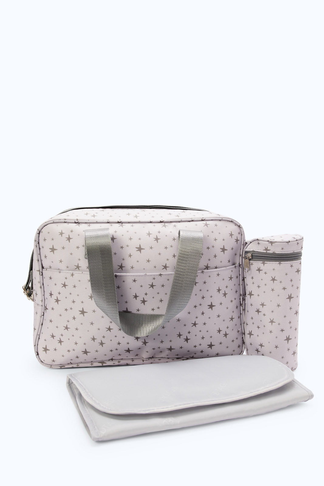 Redtag-Grey-Diaper-Bag-Category:Bags,-Colour:Grey,-Filter:Newborn-Accessories,-NBN-Bags,-New-In,-New-In-NBN-ACC,-Non-Sale,-S23B,-Section:Boys-(0-to-14Yrs)-New-Born-Baby-
