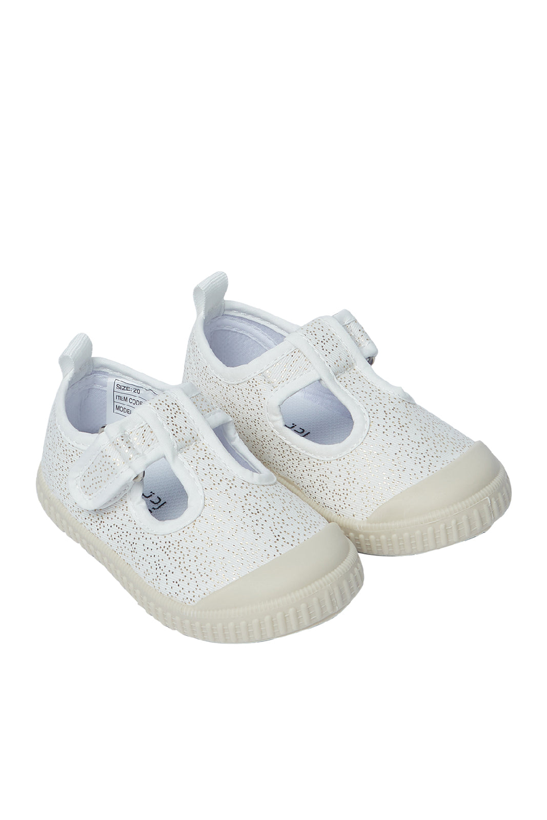 Redtag-Beige-Velcro-Pump-Category:Shoes,-Colour:Beige,-Deals:New-In,-Filter:Girls-Footwear-(1-to-3-Yrs),-ING-Trainers,-N/A,-New-In-ING-FOO,-Non-Sale,-S23A,-Section:Girls-(0-to-14Yrs)-Infant-Girls-1 to 3 Years