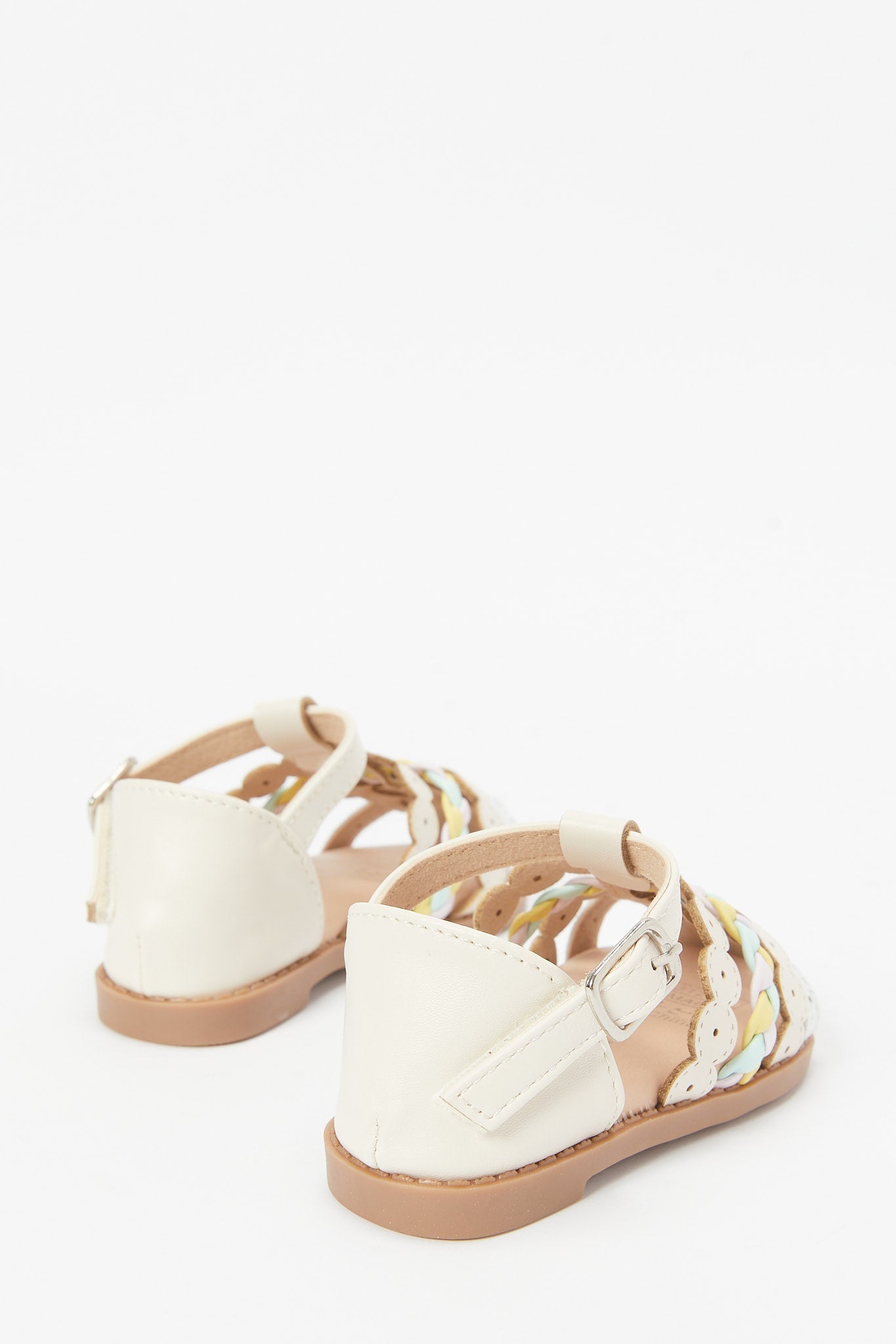 Redtag-White-Fisherman-Sandal-Category:Shoes,-Colour:White,-Deals:New-In,-Filter:Girls-Footwear-(1-to-3-Yrs),-ING-Shoes,-N/A,-New-In-ING-FOO,-Non-Sale,-S23B,-Section:Girls-(0-to-14Yrs)-Infant-Girls-1 to 3 Years