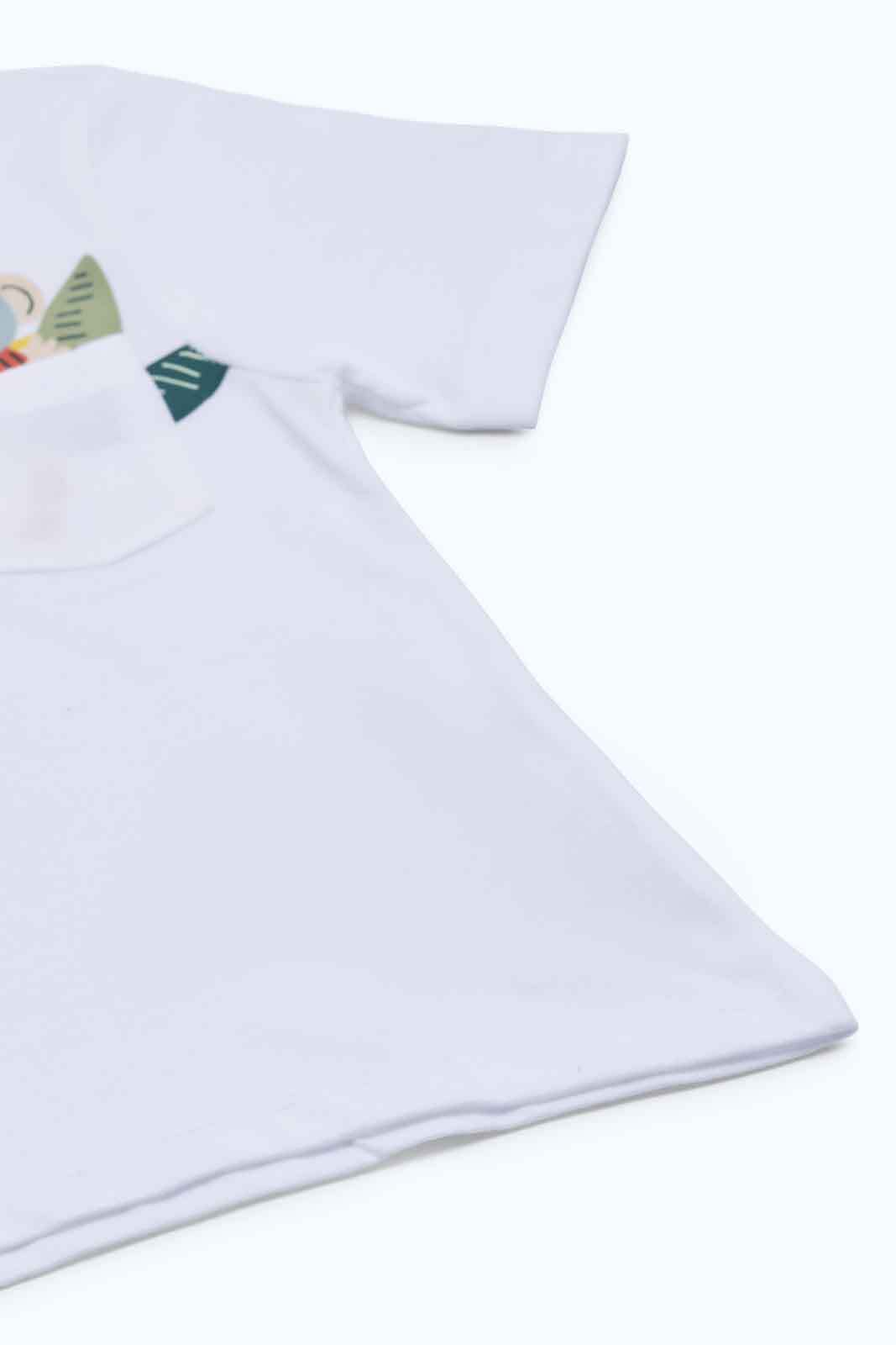 Redtag-Boys-White-Novelty-Pocket-Henley-Ss-Tee-Category:T-Shirts,-Colour:White,-Deals:New-In,-Dept:Boys,-Filter:Infant-Boys-(3-to-24-Mths),-INB-T-Shirts,-New-In-INB-APL,-Non-Sale,-S23B,-Section:Boys-(0-to-14Yrs),-TBL-Infant-Boys-3 to 24 Months