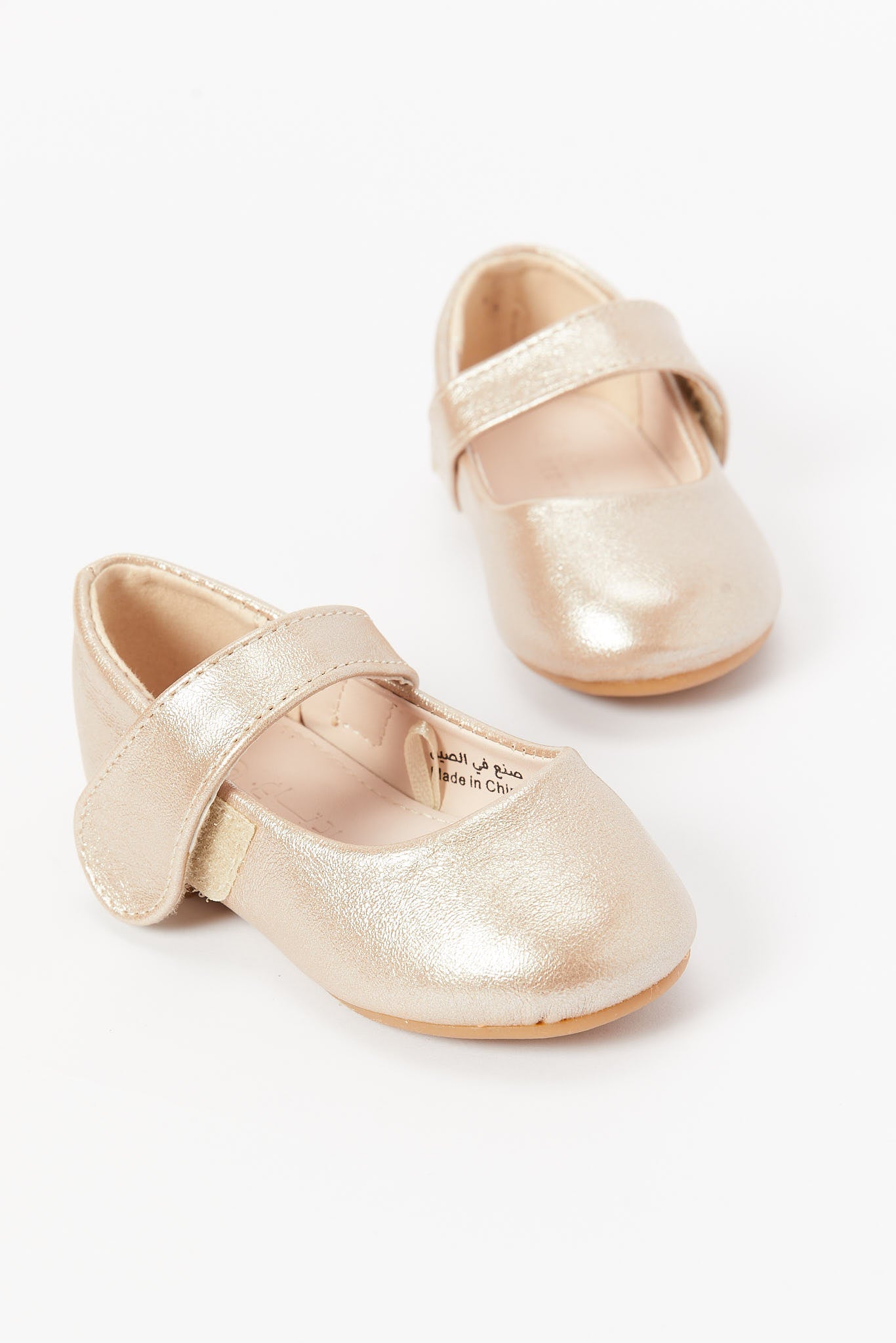 Redtag-Pale-Pink-Velcro-Strap-Ballerina-(-Repeat-)-Category:Shoes,-Colour:Pink,-Deals:New-In,-Filter:Girls-Footwear-(1-to-3-Yrs),-ING-Shoes,-N/A,-New-In-ING-FOO,-Non-Sale,-S23B,-Section:Girls-(0-to-14Yrs)-Infant-Girls-1 to 3 Years