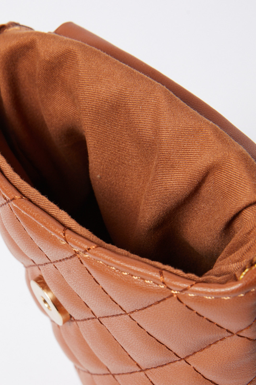 Redtag-Tan-Quilted-Mobile-Case-Category:Bags,-Colour:Tan,-Filter:Women's-Accessories,-H1:ACC,-H2:LAD,-H3:LAB,-H4:SHP,-New-In,-New-In-Women-ACC,-Non-Sale,-S23B,-Season:S23B,-Section:Women,-Women-Bags-Women-