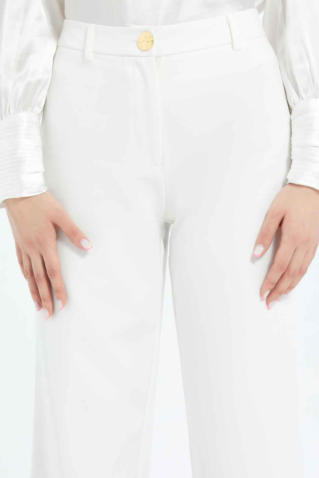 Redtag-Women-White-Wideleg-Trouser-Category:Trousers,-Colour:White,-Deals:New-In,-Dept:Ladieswear,-Filter:Women's-Clothing,-LMC,-New-In-Women-APL,-Non-Sale,-S23B,-Section:Women,-Women-Trousers--