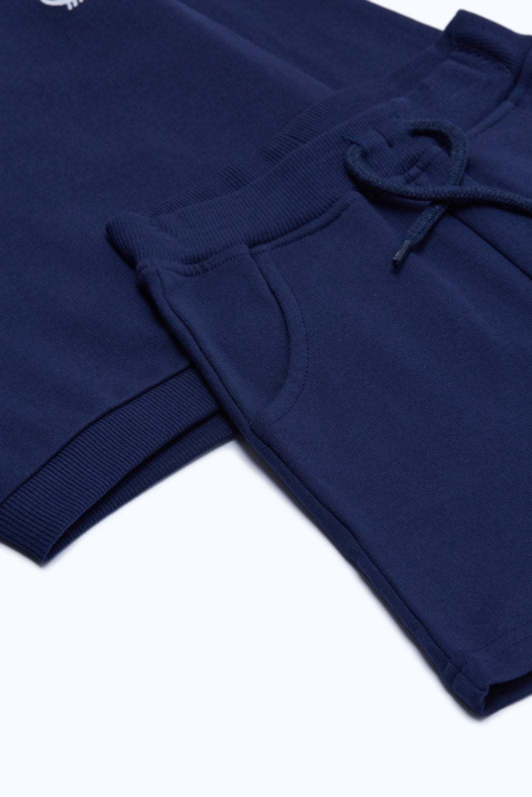Redtag-Boys-Navy-Sweatshirts-And-Shorts-Terry-Set-Category:Sets,-Colour:Navy,-Deals:New-In,-Dept:Boys,-Filter:Infant-Boys-(3-to-24-Mths),-H1:KWR,-H2:INB,-H3:SET,-H4:CAE,-INB-Sets,-New-In-INB-APL,-Non-Sale,-S23B,-Season:S23B,-Section:Boys-(0-to-14Yrs),-Set:Set-of-2-Infant-Boys-3 to 24 Months