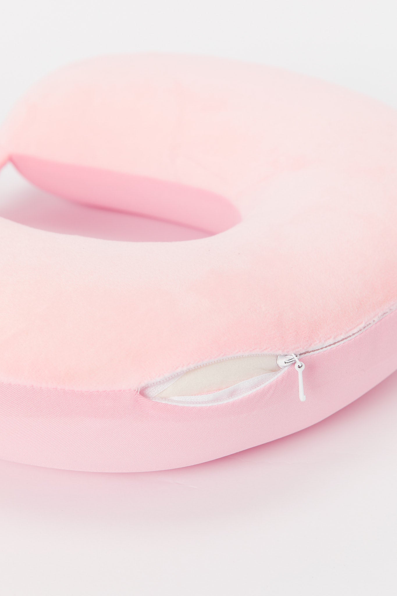 Redtag-Pink-U-Shape-Soft-Travel-Pillow-Category:Travel-Pillows,-Colour:Pink,-Filter:Travel-Accessories,-IMP-Travel-Pillows,-New-In,-New-In-IMP-ACC,-Non-Sale,-S23B,-Section:Homewares-Travel-Accessories-