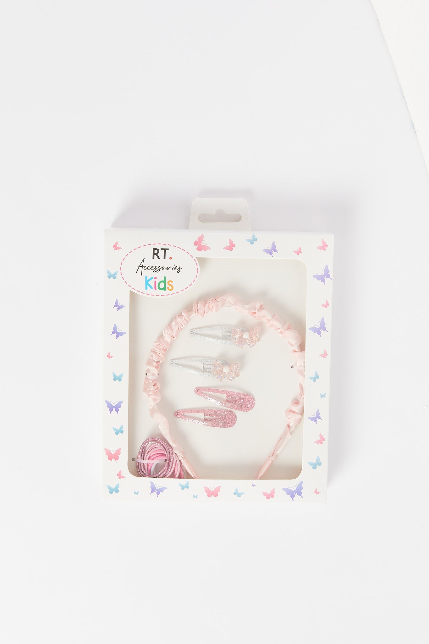 Redtag-Multi-Colour-Scrunchies-Set-Category:Hair-Accessories,-Colour:Assorted,-Filter:Girls-Accessories,-GIR-Hair-Accessories,-New-In,-New-In-GIR-ACC,-Non-Sale,-S23B,-Section:Girls-(0-to-14Yrs)-Girls-