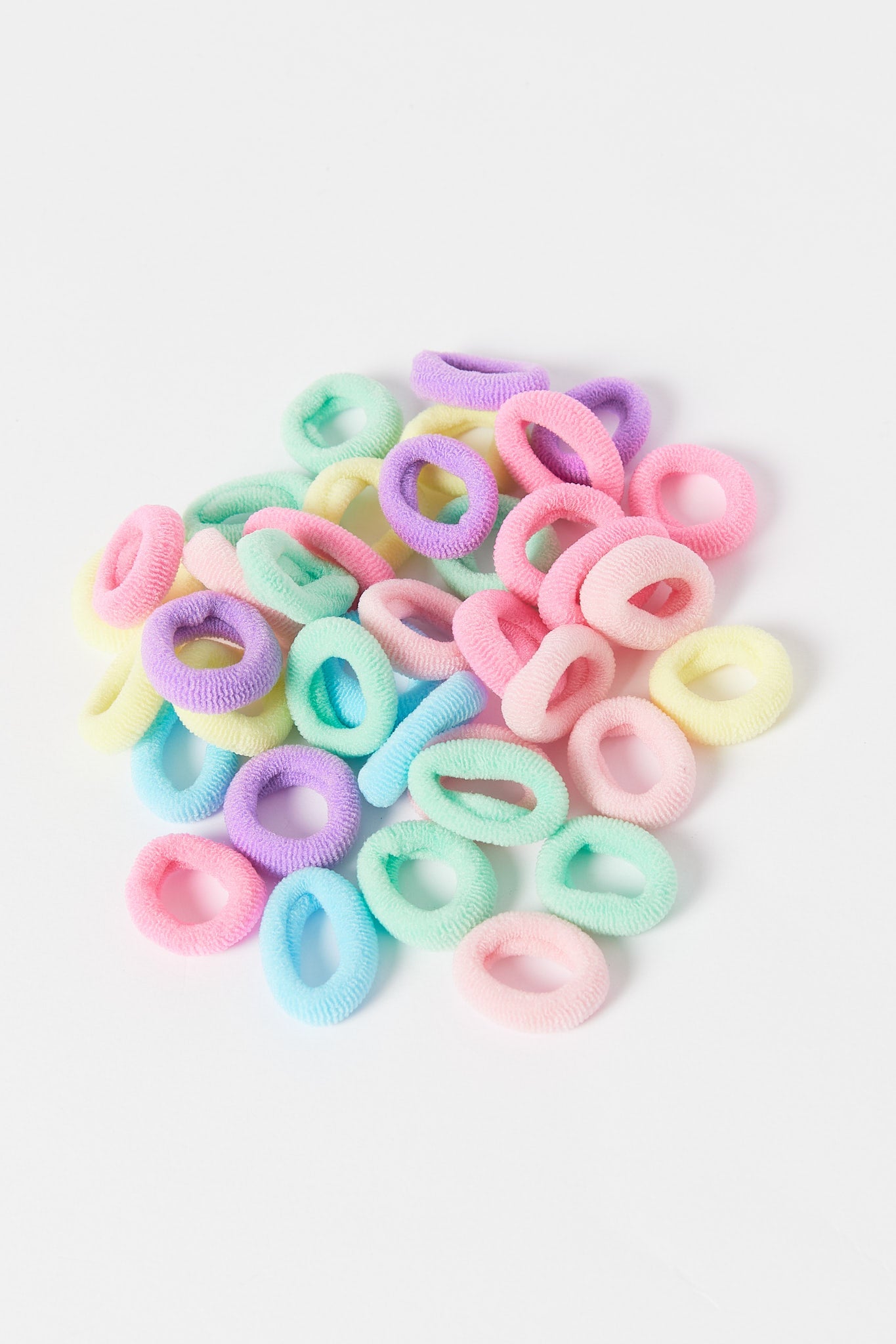Redtag-Multi-Colour-Scrunchies-Set-Category:Hair-Accessories,-Colour:Assorted,-Filter:Girls-Accessories,-GIR-Hair-Accessories,-New-In,-New-In-GIR-ACC,-Non-Sale,-S23B,-Section:Girls-(0-to-14Yrs)-Girls-