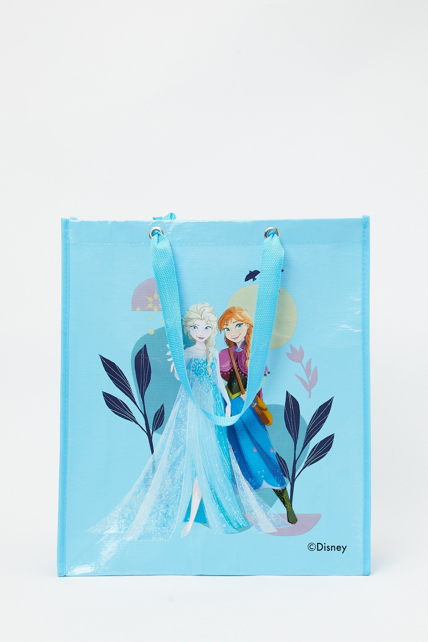 Redtag-Blue/Lavander-Frozen-Polypropylene-Woven-Shopping-Bag-Category:Bags,-CHA,-Colour:Blue,-Filter:Travel-Accessories,-LUG-Bags,-New-In,-New-In-LUG-ACC,-Non-Sale,-S23B,-Section:Homewares-Travel-Accessories-