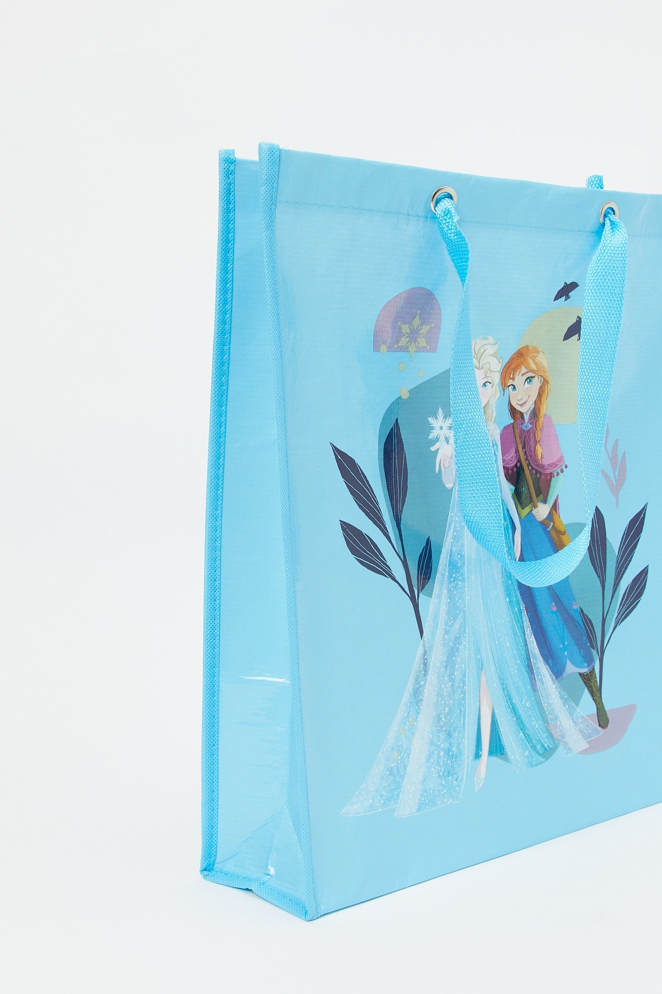 Redtag-Blue/Lavander-Frozen-Polypropylene-Woven-Shopping-Bag-Category:Bags,-CHA,-Colour:Blue,-Filter:Travel-Accessories,-LUG-Bags,-New-In,-New-In-LUG-ACC,-Non-Sale,-S23B,-Section:Homewares-Travel-Accessories-