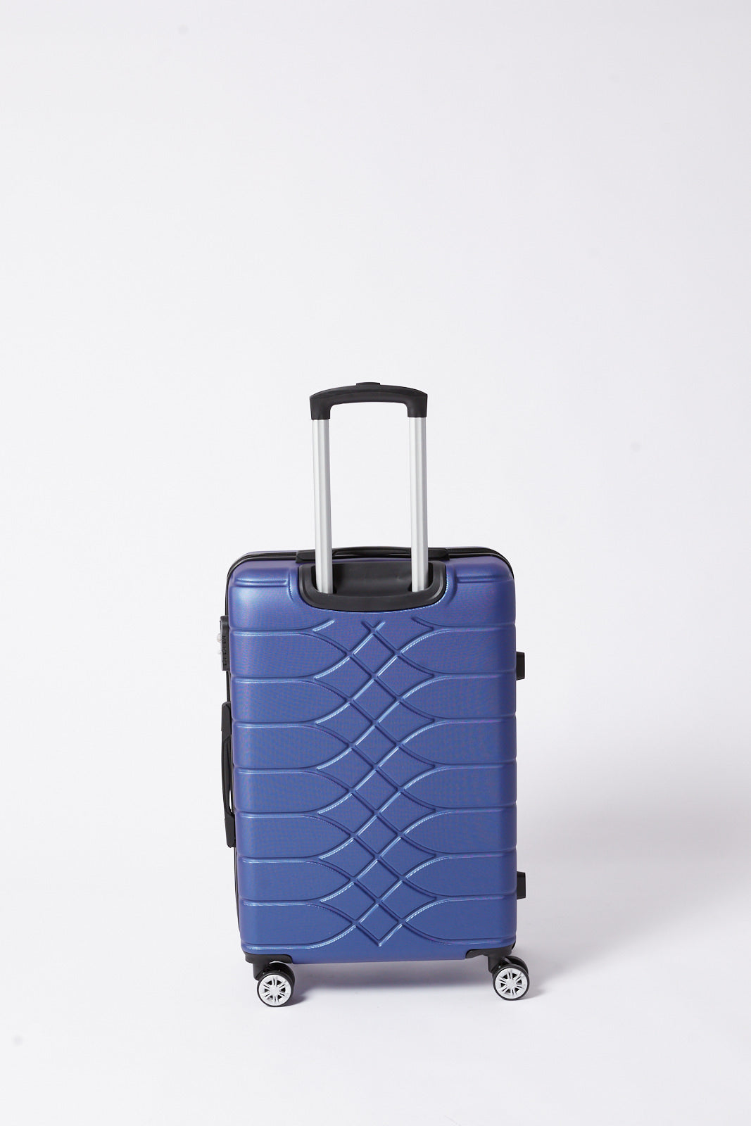 Redtag-Blue-Gold-Luggage-Trolley-20"-Category:Luggage-Trolleys,-Colour:Blue,-Filter:Travel-Accessories,-H1:ACC,-H2:LUG,-H3:BLT,-H4:LUG,-LUG-Luggage-Trolleys,-New-In,-New-In-LUG-ACC,-Non-Sale,-S23B,-Season:S23B,-Section:Homewares-Travel-Accessories-