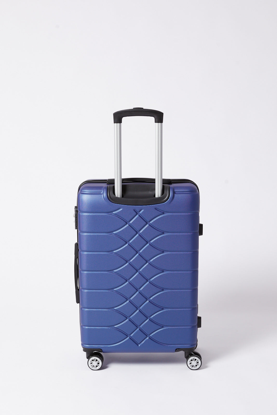 Redtag-Blue-Gold-Luggage-Trolley-24"-Category:Luggage-Trolleys,-Colour:Blue,-Filter:Travel-Accessories,-H1:ACC,-H2:LUG,-H3:BLT,-H4:LUG,-LUG-Luggage-Trolleys,-New-In,-New-In-LUG-ACC,-Non-Sale,-S23B,-Season:S23B,-Section:Homewares-Travel-Accessories-