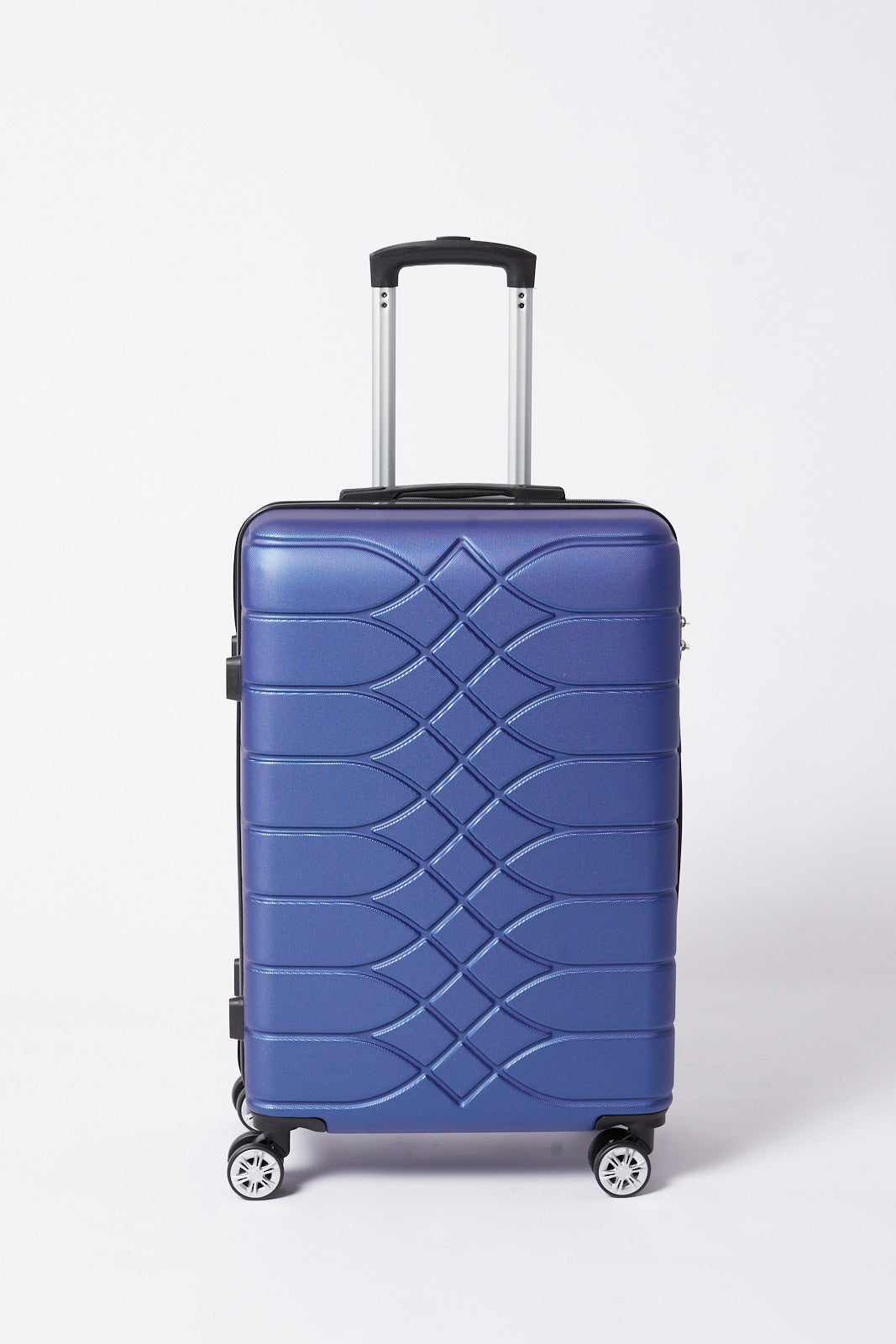 Redtag-Blue-Gold-Luggage-Trolley-28"-Category:Luggage-Trolleys,-Colour:Blue,-Filter:Travel-Accessories,-H1:ACC,-H2:LUG,-H3:BLT,-H4:LUG,-LUG-Luggage-Trolleys,-New-In,-New-In-LUG-ACC,-Non-Sale,-S23B,-Season:S23B,-Section:Homewares-Travel-Accessories-
