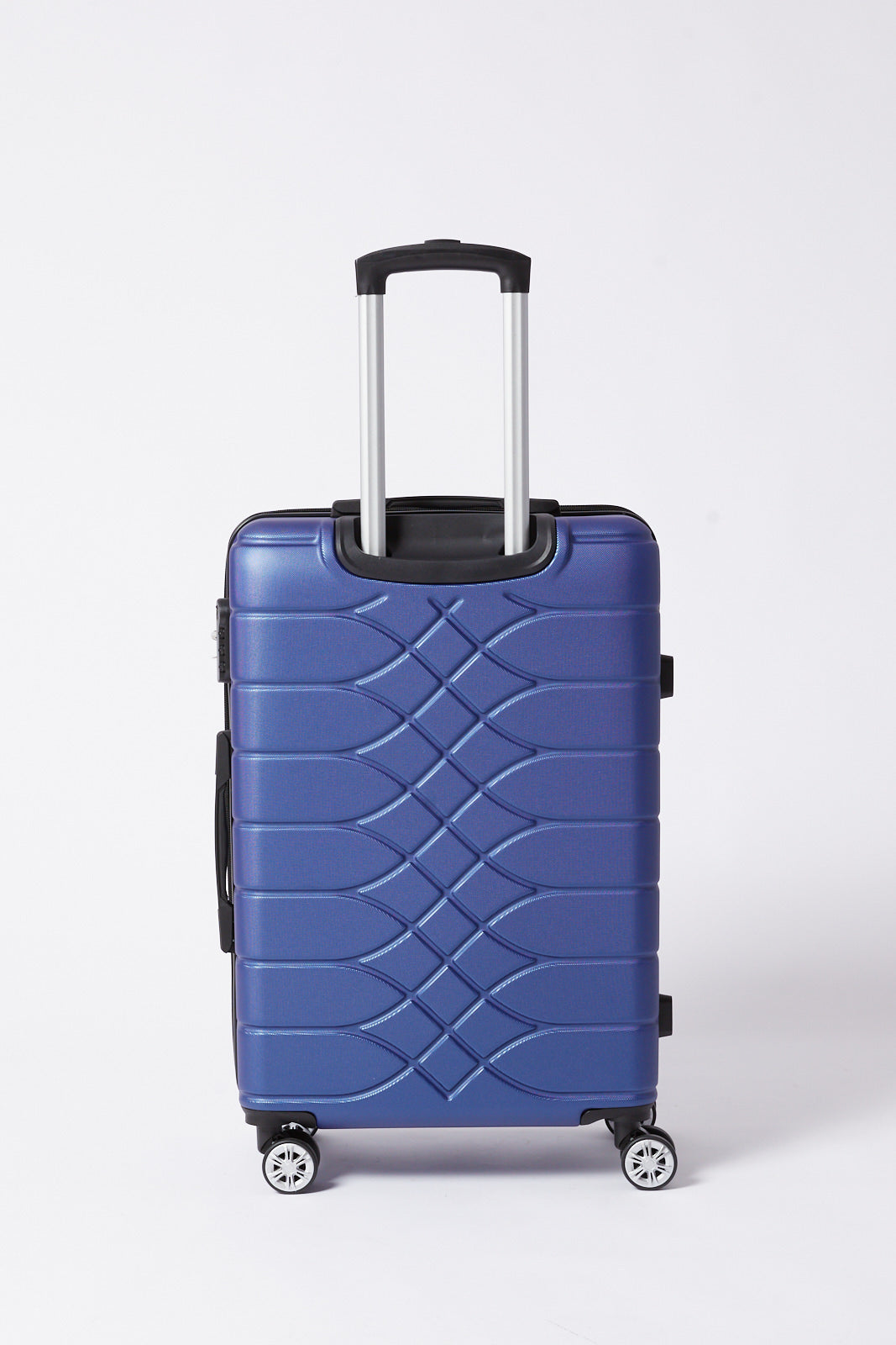 Redtag-Blue-Gold-Luggage-Trolley-28"-Category:Luggage-Trolleys,-Colour:Blue,-Filter:Travel-Accessories,-H1:ACC,-H2:LUG,-H3:BLT,-H4:LUG,-LUG-Luggage-Trolleys,-New-In,-New-In-LUG-ACC,-Non-Sale,-S23B,-Season:S23B,-Section:Homewares-Travel-Accessories-