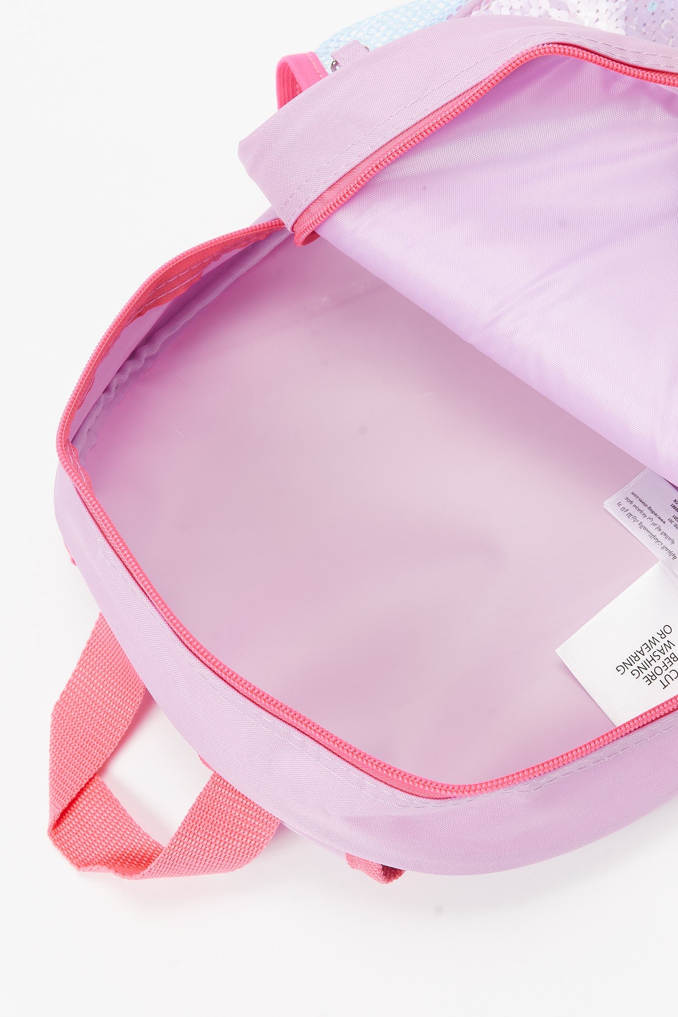 Redtag-Multi-Colour-Charcater-Embellished-Sequins-Backpack-Category:Bags,-Colour:Assorted,-Filter:Girls-Accessories,-GIR-Bags,-H1:ACC,-H2:GIR,-H3:GIA,-H4:HBG,-New-In,-New-In-GIR-ACC,-Non-Sale,-S23B,-Season:S23B,-Section:Girls-(0-to-14Yrs)-Girls-