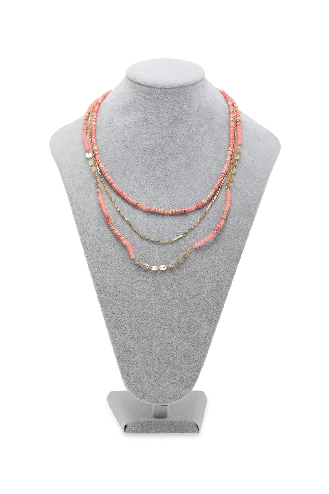 Redtag-Gold--Pink
Multilayered-Necklace-Category:Jewellery,-Colour:Gold,-Filter:Women's-Accessories,-LEC-Jewellery,-New-In,-New-In-Women-ACC,-Non-Sale,-S23A,-Section:Women-Women-