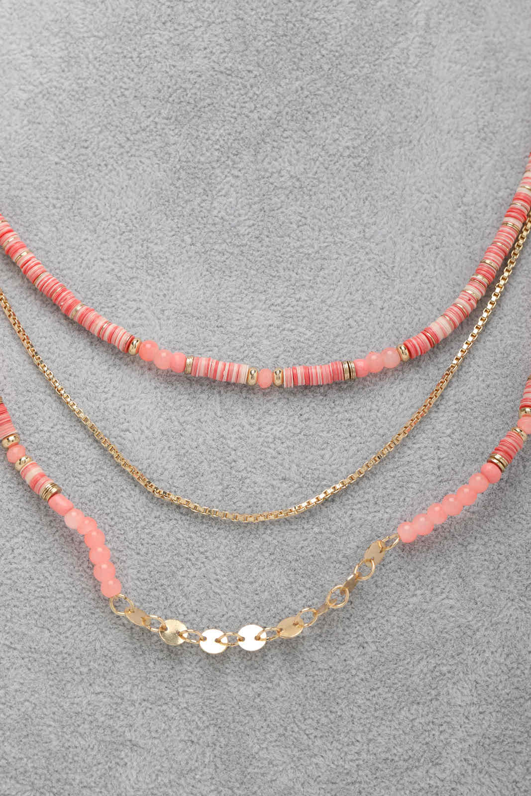 Redtag-Gold--Pink
Multilayered-Necklace-Category:Jewellery,-Colour:Gold,-Filter:Women's-Accessories,-LEC-Jewellery,-New-In,-New-In-Women-ACC,-Non-Sale,-S23A,-Section:Women-Women-