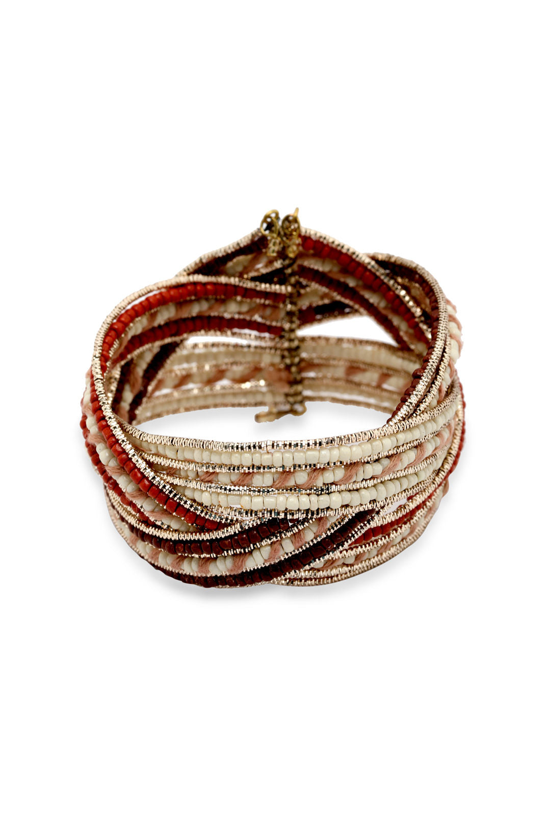 Redtag-Gold-Embellished-Cuff-Category:Jewellery,-Colour:Gold,-Filter:Women's-Accessories,-New-In,-New-In-Women-ACC,-Non-Sale,-S23A,-Section:Women,-Women-Jewellery-Women-