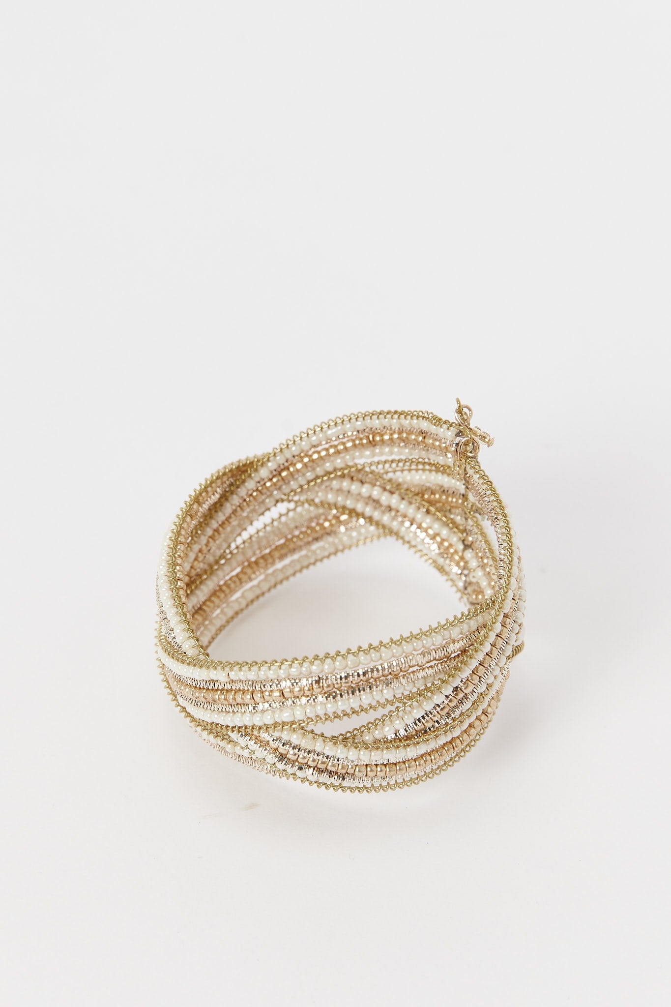 Redtag-Gold-Embellished-Cuff-Category:Jewellery,-Colour:Gold,-Deals:2-FOR-37,-Deals:New-In,-Filter:Women's-Accessories,-H1:ACC,-H2:LAD,-H3:LAA,-H4:JWL,-New-In,-New-In-Women-ACC,-Non-Sale,-S23A,-Season:S23A,-Section:Women,-Women-Jewellery-Women-