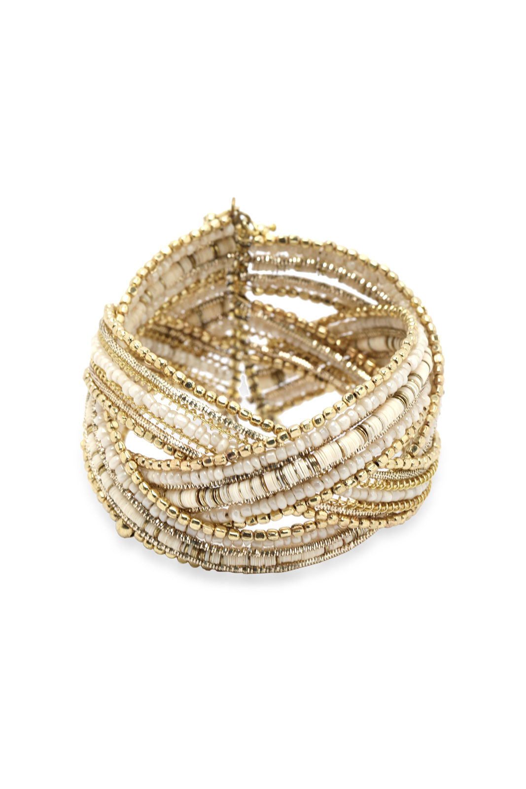 Redtag-Gold-Embellished-Cuff-Category:Jewellery,-Colour:Gold,-Filter:Women's-Accessories,-New-In,-New-In-Women-ACC,-Non-Sale,-S23A,-Section:Women,-Women-Jewellery-Women-