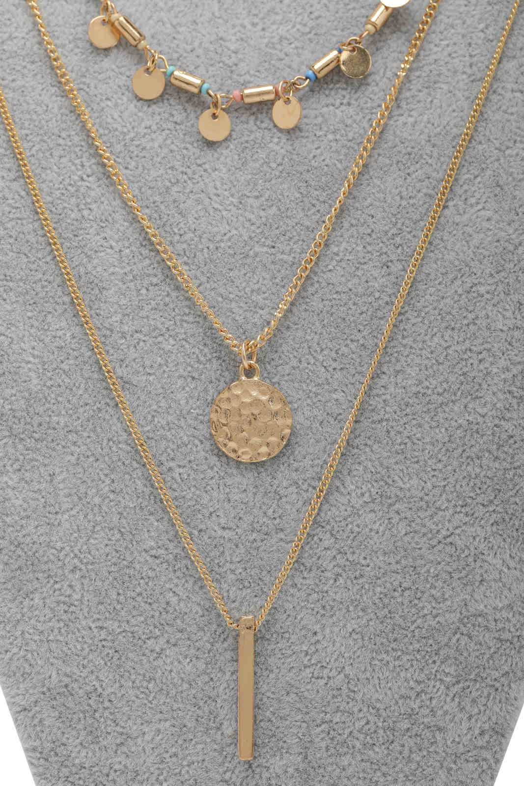 Redtag-Gold--Blue
Multilayered-Necklace-Category:Jewellery,-Colour:Gold,-Filter:Women's-Accessories,-LEC-Jewellery,-New-In,-New-In-Women-ACC,-Non-Sale,-S23A,-Section:Women-Women-