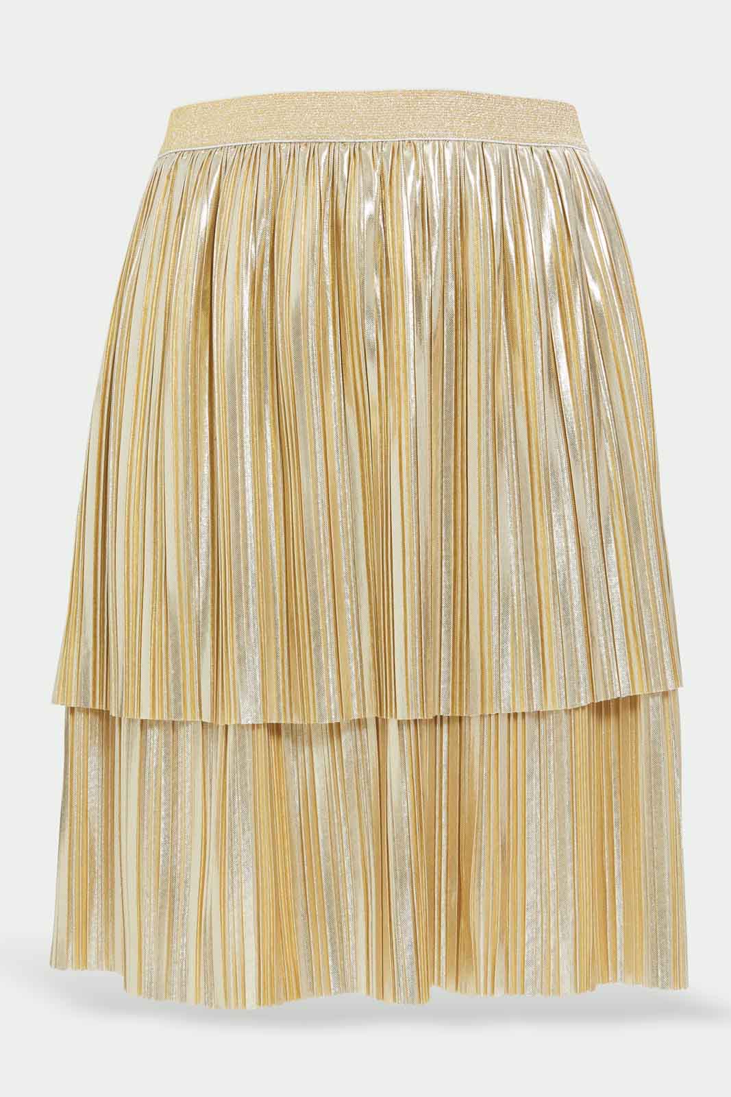 Redtag-Girls-Beige-Pleated-Skirts-Category:Skirts,-Colour:Beige,-Deals:New-In,-Dept:Girls,-EXE,-Filter:Senior-Girls-(8-to-14-Yrs),-GSR-Skirts,-New-In-GSR-APL,-Non-Sale,-S23B,-Section:Girls-(0-to-14Yrs)-Senior-Girls-9 to 14 Years