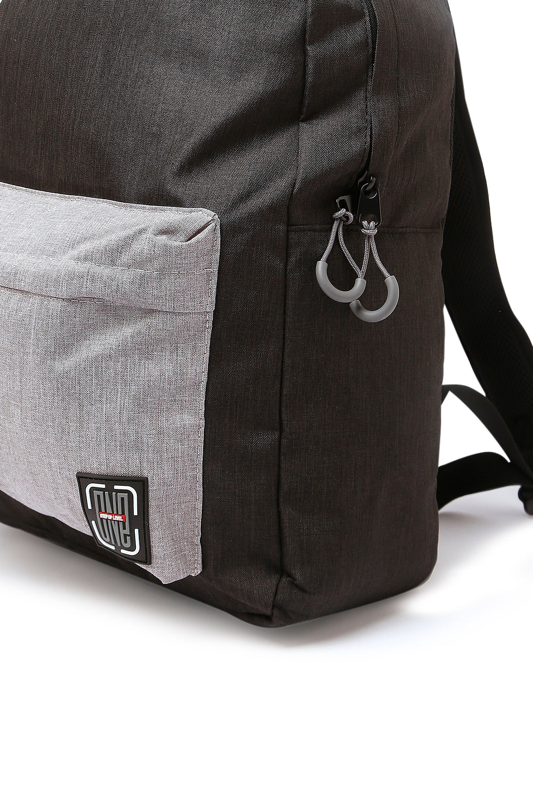 Redtag-Grey-And-Black-Backpack-Category:Bags,-Colour:Assorted,-Filter:Men's-Accessories,-H1:ACC,-H2:GEN,-H3:MEA,-H4:BAG,-Men-Bags,-New-In,-New-In-Men-ACC,-Non-Sale,-S23A,-Season:S23A,-Section:Men-Men's-