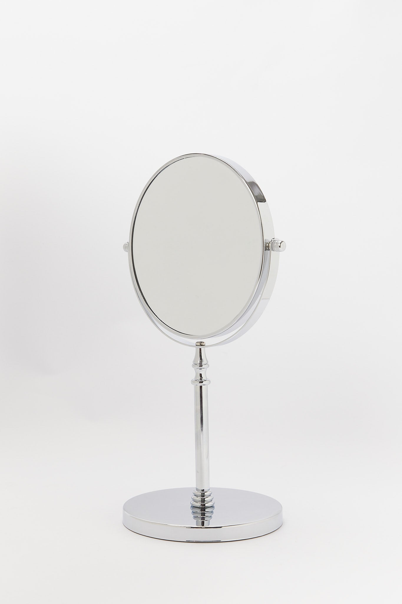Redtag-Silver-Vanity-Mirror-Category:Bathroom-Accessories,-Colour:Silver,-Deals:New-In,-Filter:Home-Bathroom,-H1:HMW,-H2:BAC,-H3:BCE,-H4:BAC,-HMW-BAC-Bath-Accessories,-New-In-HMW-BAC,-Non-Sale,-S23B,-Season:S23B,-Section:Homewares,-Style:MIRROR-Home-Bathroom-