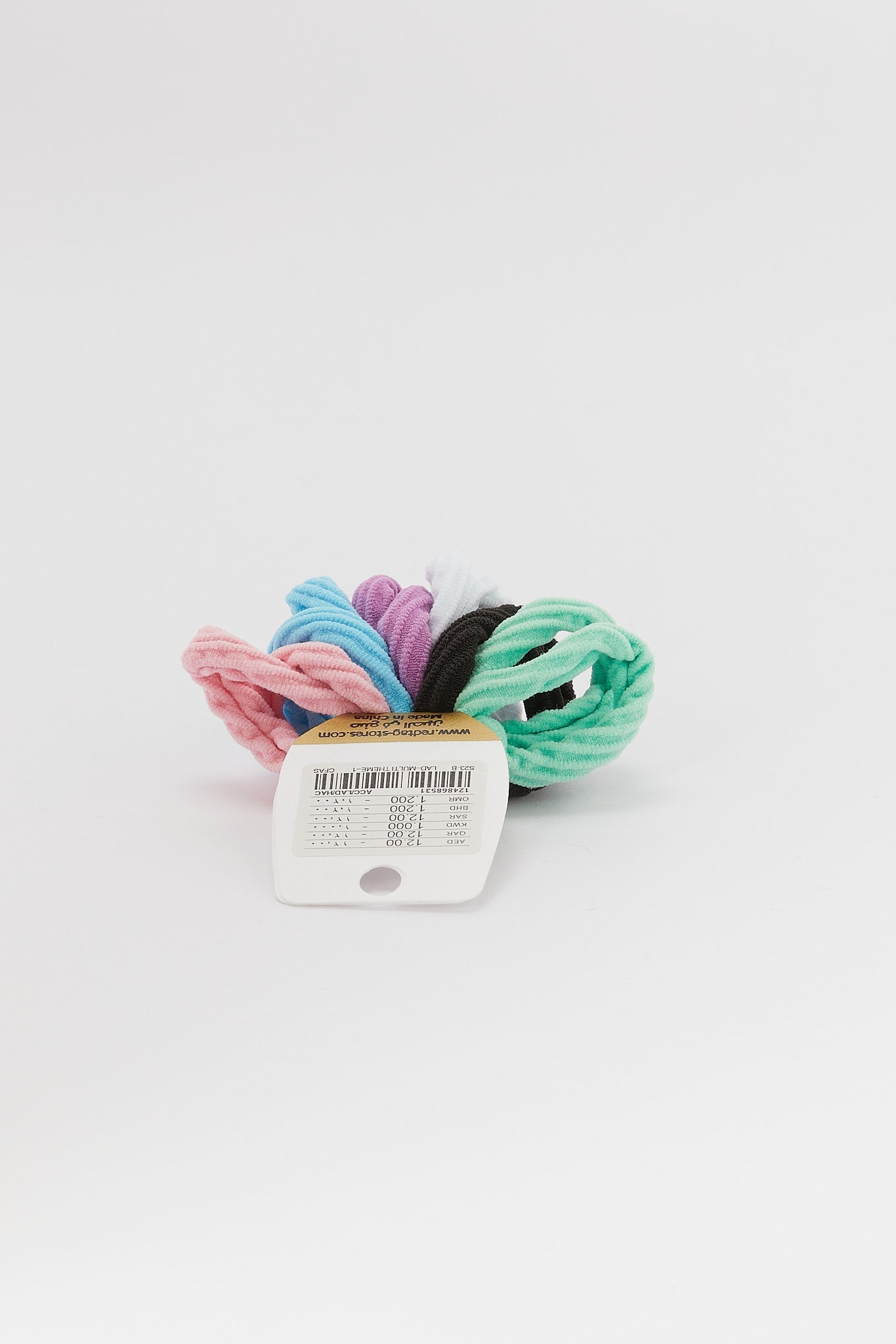 Redtag-Elastic-Category:Hair-Accessories,-Colour:Assorted,-Filter:Women's-Accessories,-New-In,-New-In-Women-ACC,-Non-Sale,-S23B,-Section:Women,-Women-Hair-Accessories-Women-