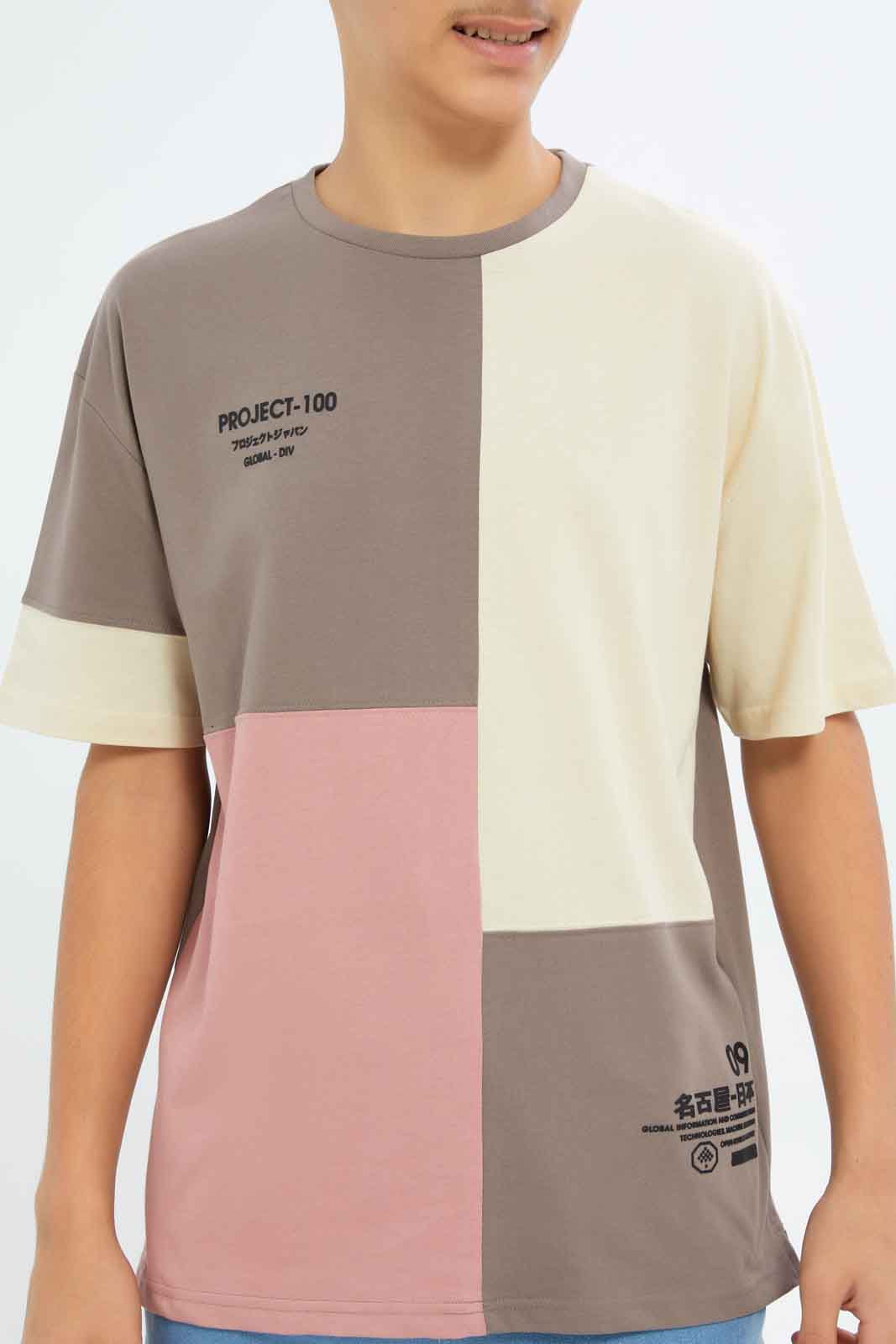 Redtag-Boys-Assorted-Oversize-Colorblock-Tee-BSR-T-Shirts,-Category:T-Shirts,-Colour:Assorted,-Deals:New-In,-Dept:Boys,-Filter:Senior-Boys-(8-to-14-Yrs),-New-In-BSR-APL,-Non-Sale,-S23B,-Section:Boys-(0-to-14Yrs)-Senior-Boys-9 to 14 Years