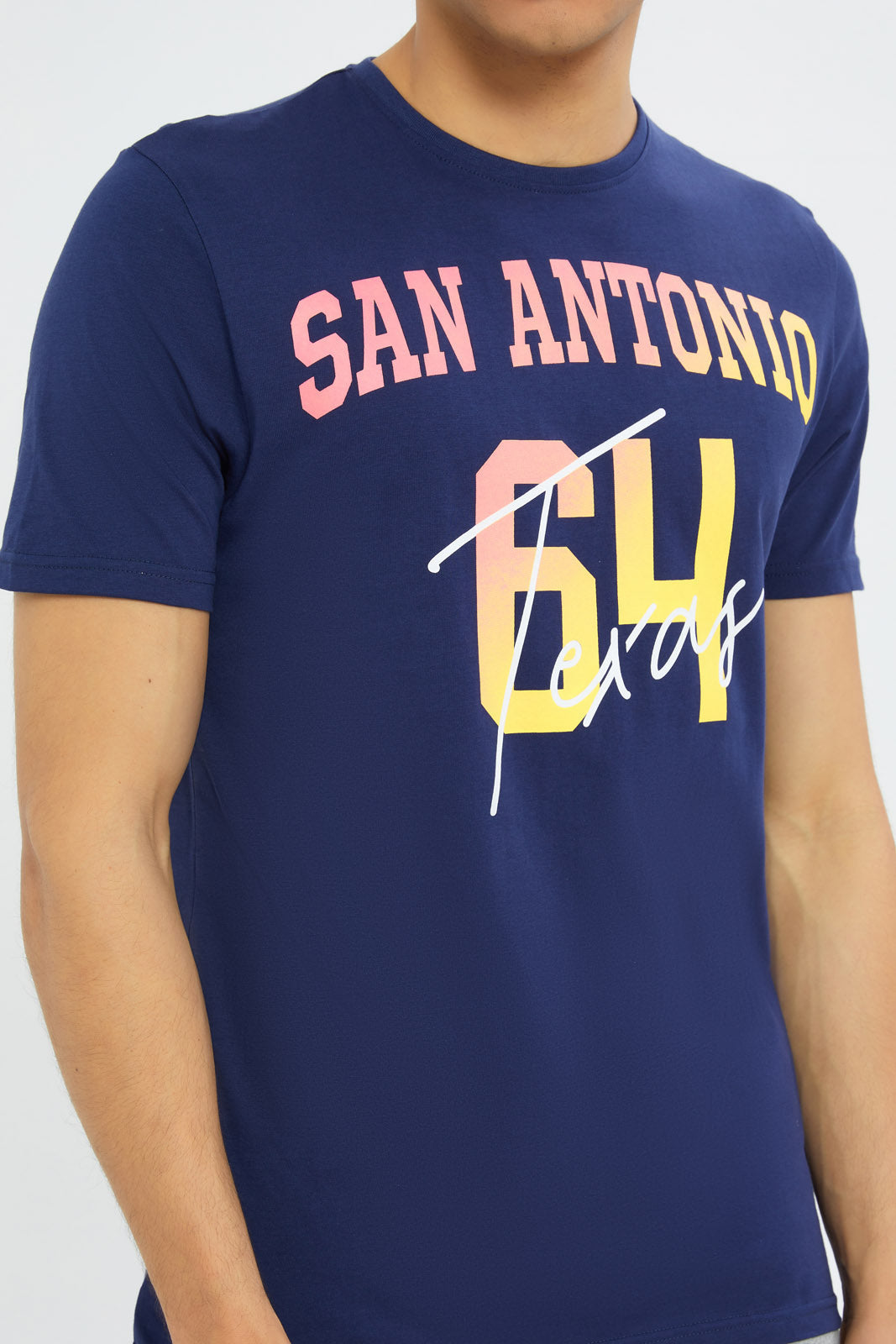 Redtag-Men-Navy-Graphic-T-Shirt-Category:T-Shirts,-Colour:Navy,-Deals:New-In,-Dept:Menswear,-Filter:Men's-Clothing,-H1:MWR,-H2:GEN,-H3:TSH,-H4:TSH,-Men-T-Shirts,-New-In-Men-APL,-Non-Sale,-S23C,-Season:S23C,-Section:Men,-TBL-Men's-