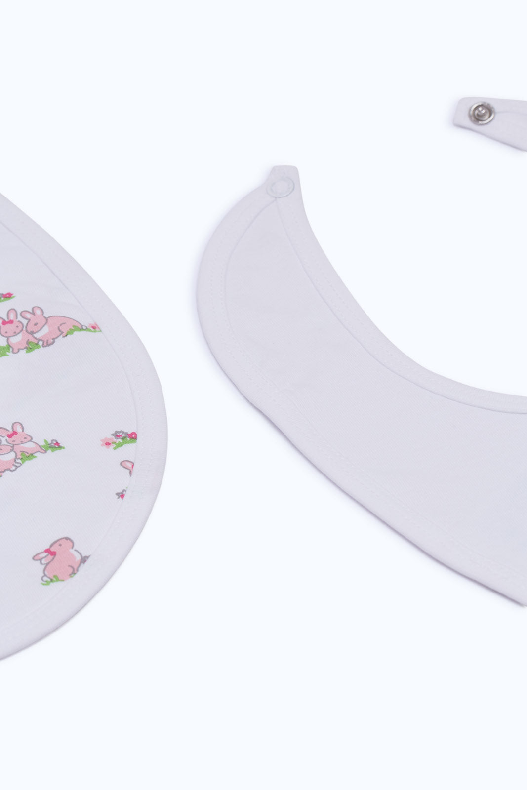 Redtag-Girls-Pink-2-Piece-Girls-Bib-Category:Newborn-Accessories,-Colour:White,-Deals:New-In,-Dept:New-Born,-Filter:Baby-(0-to-12-Mths),-H1:KWR,-H2:NBF,-H3:ACC,-H4:BAM,-NBG-Newborn-Accessories,-New-In-NBG-APL,-Non-Sale,-PPE,-S23C,-Season:S23C,-Section:Boys-(0-to-14Yrs)-Baby-0 to 12 Months