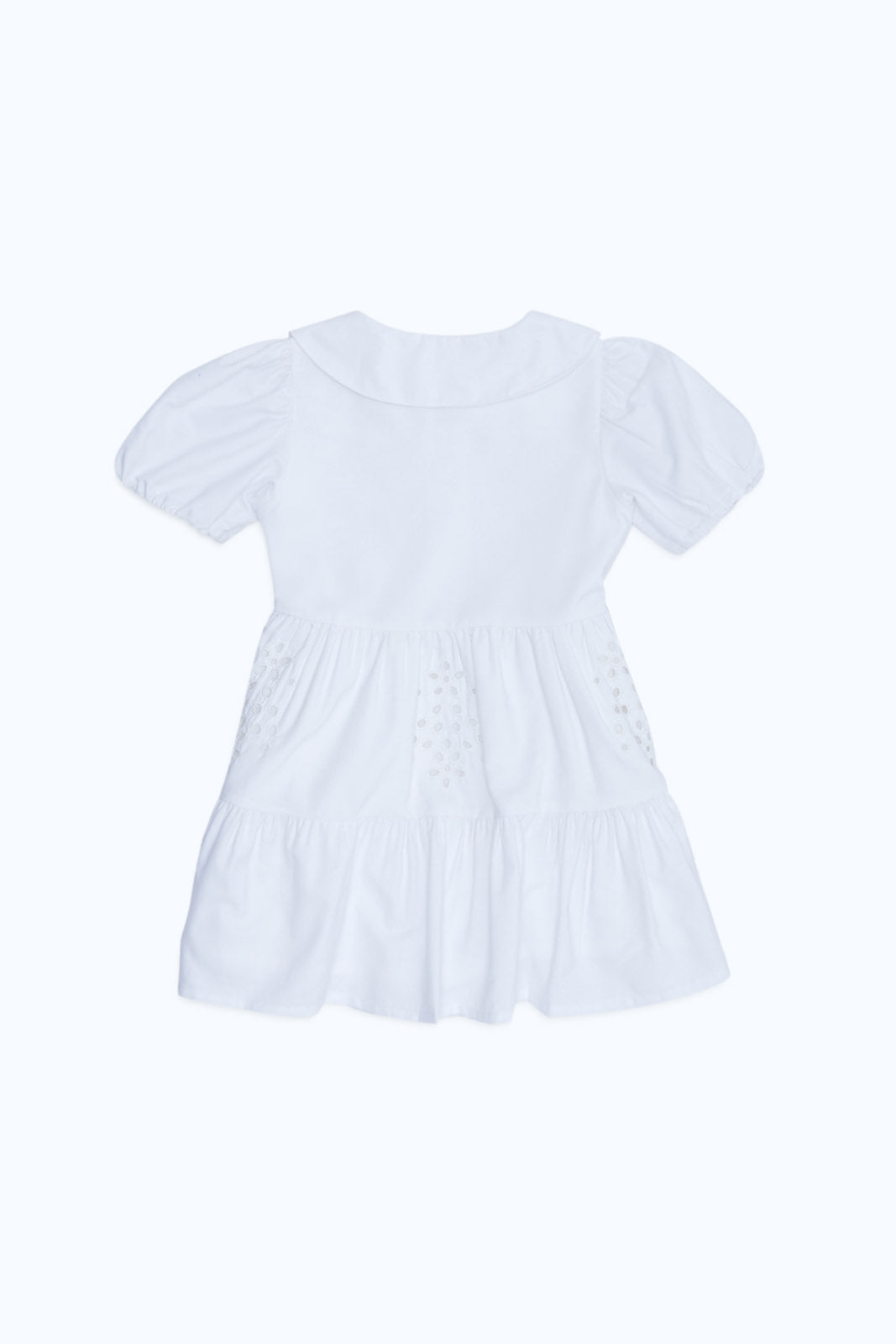 Redtag-Girls-White-Schifly-Tiered-Dress-Category:Dresses,-Colour:White,-Deals:New-In,-Dept:Girls,-Filter:Infant-Girls-(3-to-24-Mths),-H1:KWR,-H2:ING,-H3:DRS,-H4:CAD,-ING-Dresses,-New-In-ING-APL,-Non-Sale,-RMD,-S23C,-Season:S23C,-Section:Girls-(0-to-14Yrs)-Infant-Girls-3 to 24 Months