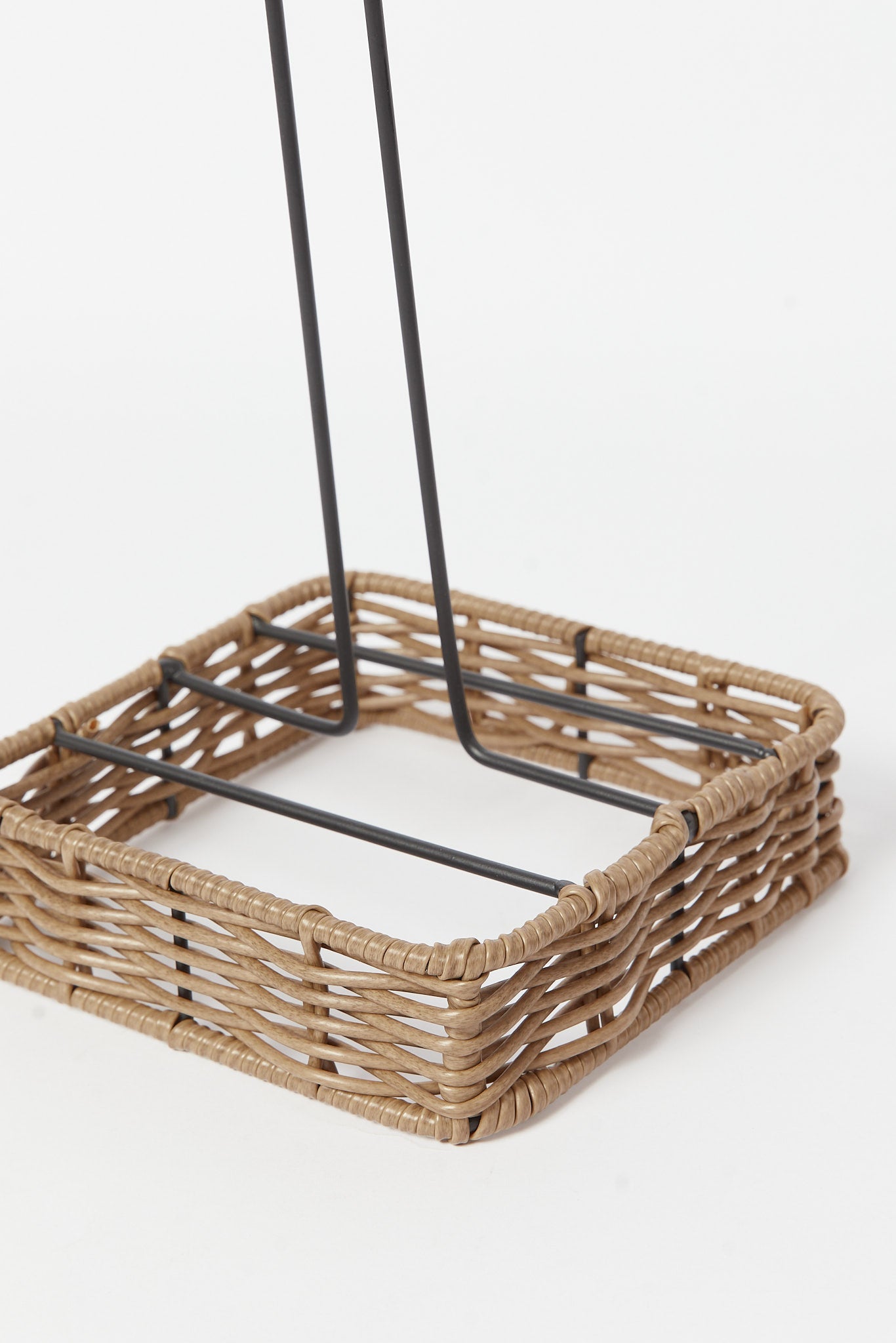 Redtag-Brown-Square-Kitchen-Towel-Holder-Category:2-Tier-Stand,-Colour:Brown,-Deals:New-In,-Filter:Home-Dining,-HMW-DIN-Kitchen-Accessories,-New-In-HMW-DIN,-Non-Sale,-S23B,-Section:Homewares-Home-Dining-