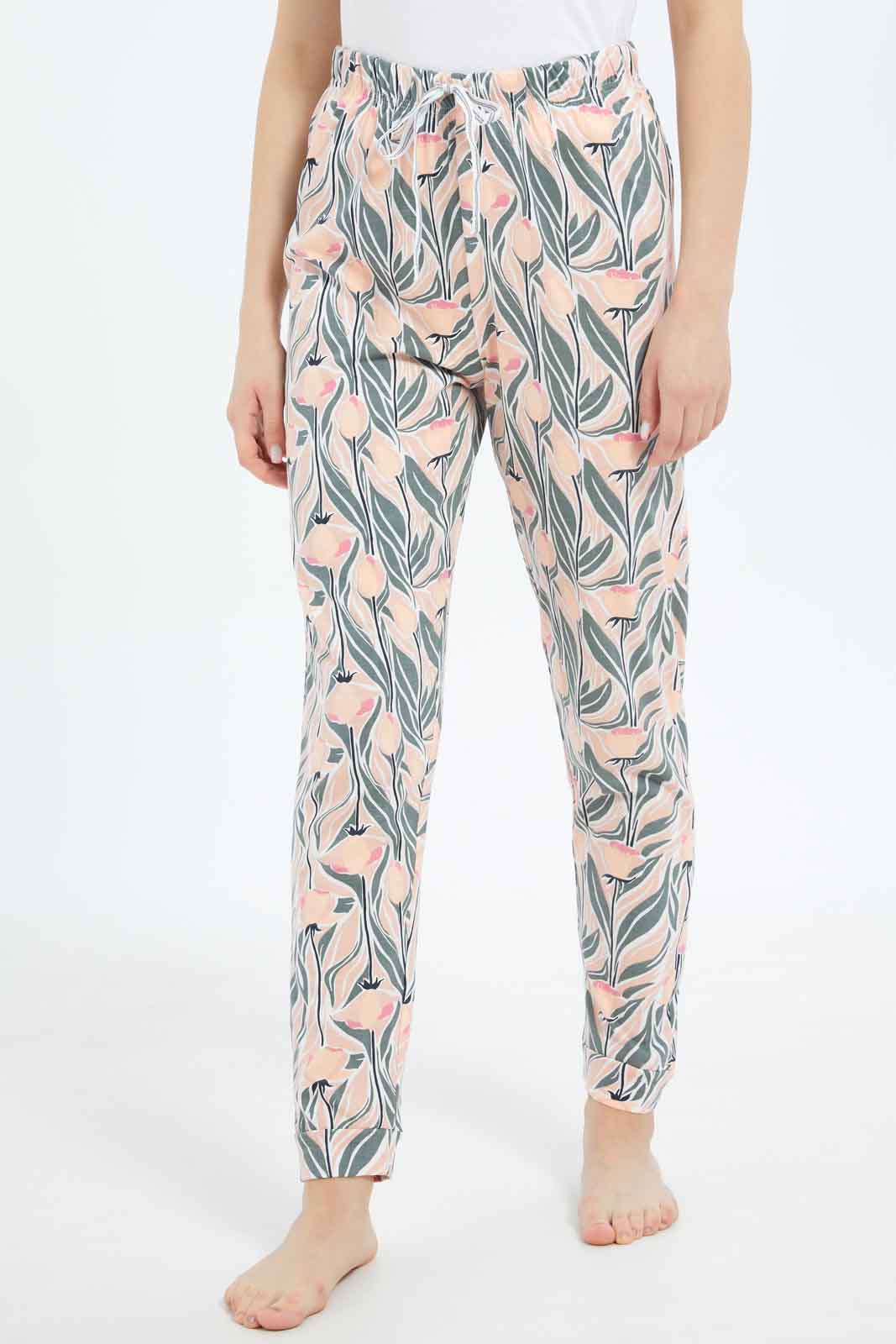 Redtag-Women-Assorted-Color-Pajama-Bottom-Category:Pyjama-Bottoms,-Colour:Assorted,-Deals:New-In,-Filter:Women's-Clothing,-New-In-Women-APL,-Non-Sale,-S23B,-Section:Women,-TBL,-Women-Pyjama-Bottoms--