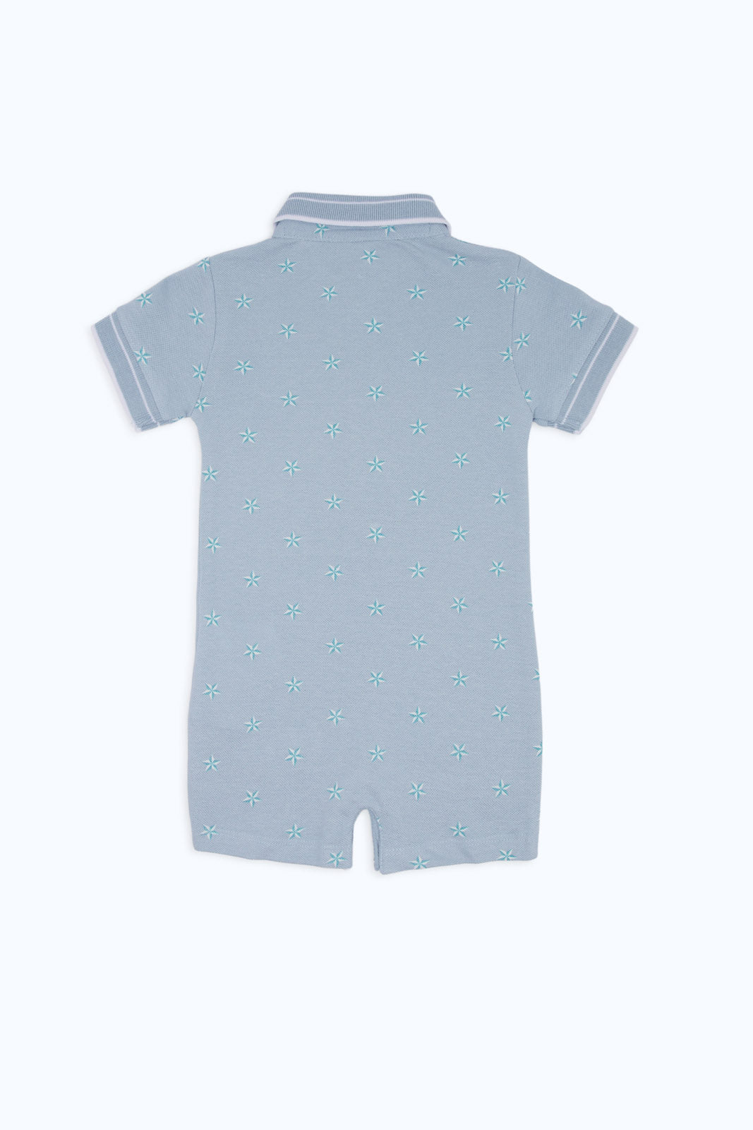 Redtag-Boys-Blue-Aop-Pique-Polo-Rompersuit-Category:Rompers,-Colour:Blue,-Deals:New-In,-Event:,-Filter:Baby-(0-to-12-Mths),-H1:KWR,-H2:NBF,-H3:RMS,-H4:RMS,-NBB-Rompers,-New-In-NBB-APL,-Non-Sale,-Promo:,-RMD,-S23C,-Season:S23C,-Section:Boys-(0-to-14Yrs)-Baby-0 to 12 Months
