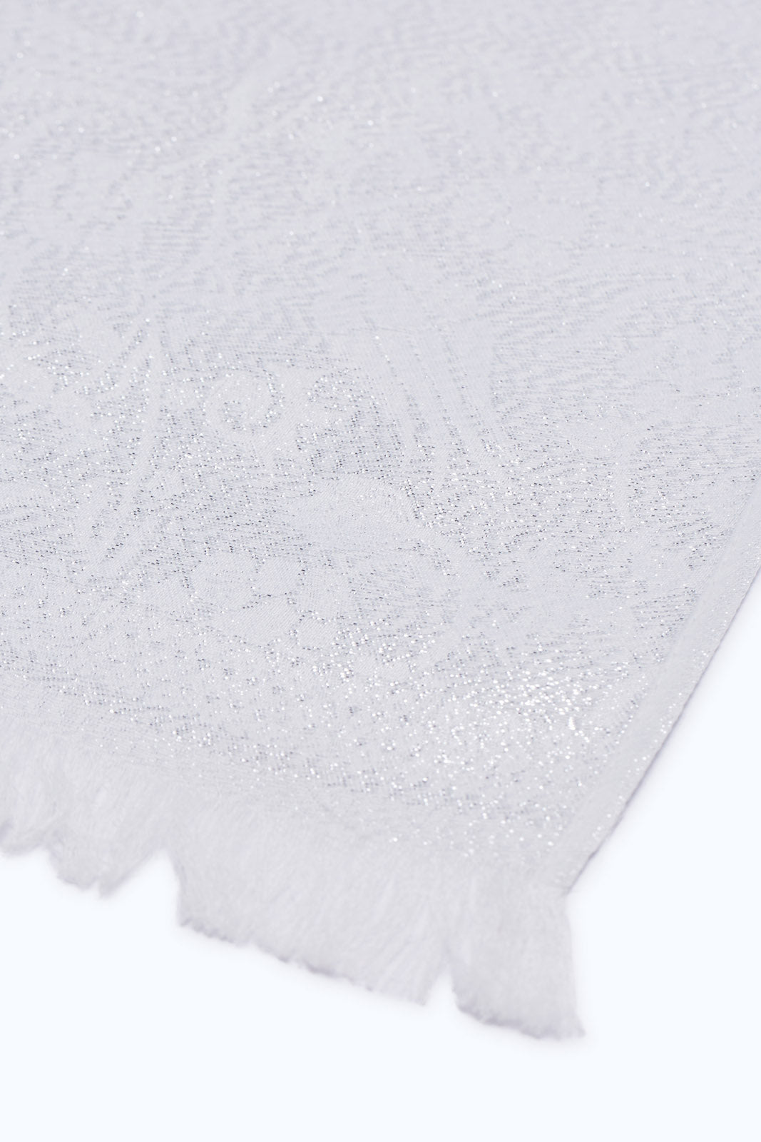 Redtag-White-Jacquard-Scarf-Category:Scarves,-Colour:White,-Filter:Women's-Accessories,-New-In,-New-In-Women-ACC,-Non-Sale,-RMD,-S23B,-Section:Women,-Women-Scarves-Women-