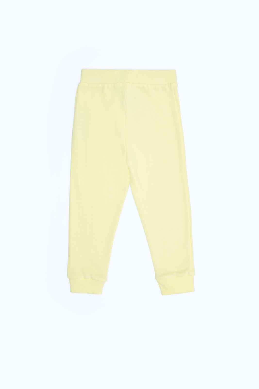 Redtag-Girls-Yellow-Solid-Active-Pant-Category:Joggers,-Colour:Yellow,-Deals:New-In,-Filter:Infant-Girls-(3-to-24-Mths),-ING-Joggers,-MQN,-New-In-ING-APL,-Non-Sale,-S23B,-Section:Girls-(0-to-14Yrs)-Infant-Girls-3 to 24 Months