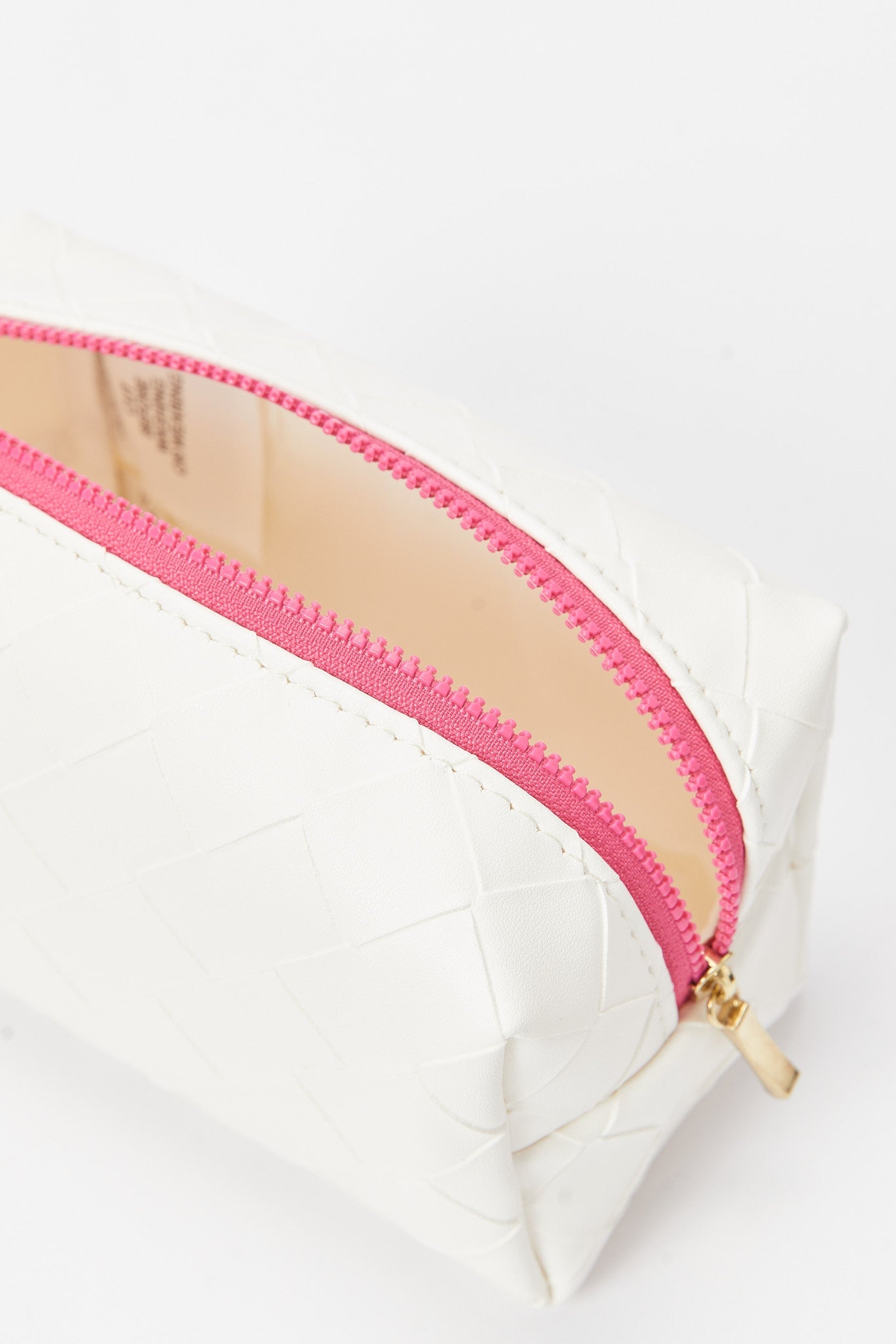 Redtag-White-Stripe-Cosmetic-Pouches-Category:Cosmetics,-Colour:White,-Filter:Women's-Accessories,-New-In,-New-In-Women-ACC,-Non-Sale,-S23B,-Section:Women,-Women-Cosmetics-Women-