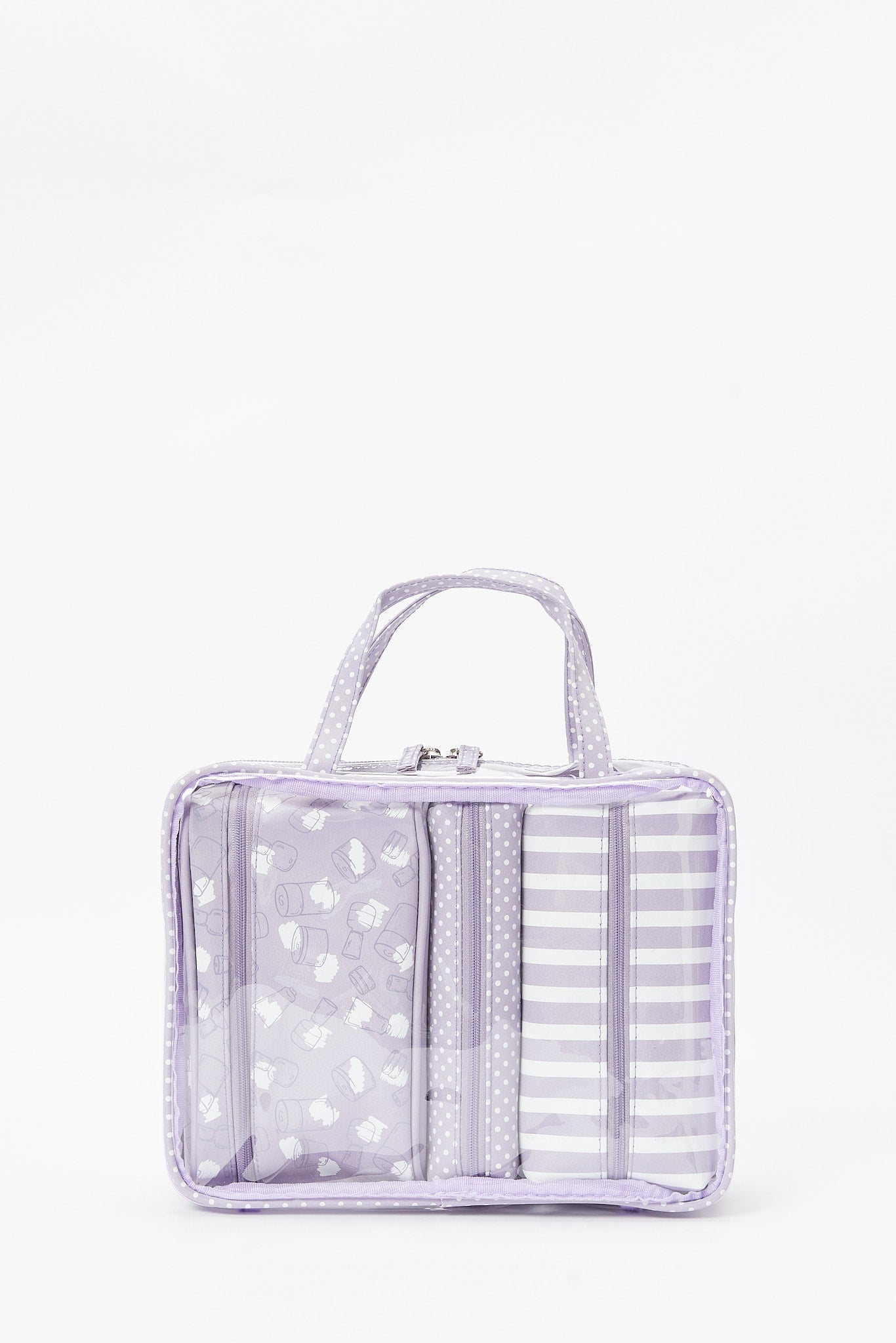 Redtag-Purple-Cosmetic-Pouches-Category:Cosmetics,-Colour:Purple,-Filter:Women's-Accessories,-New-In,-New-In-Women-ACC,-Non-Sale,-S23B,-Section:Women,-Women-Cosmetics-Women-