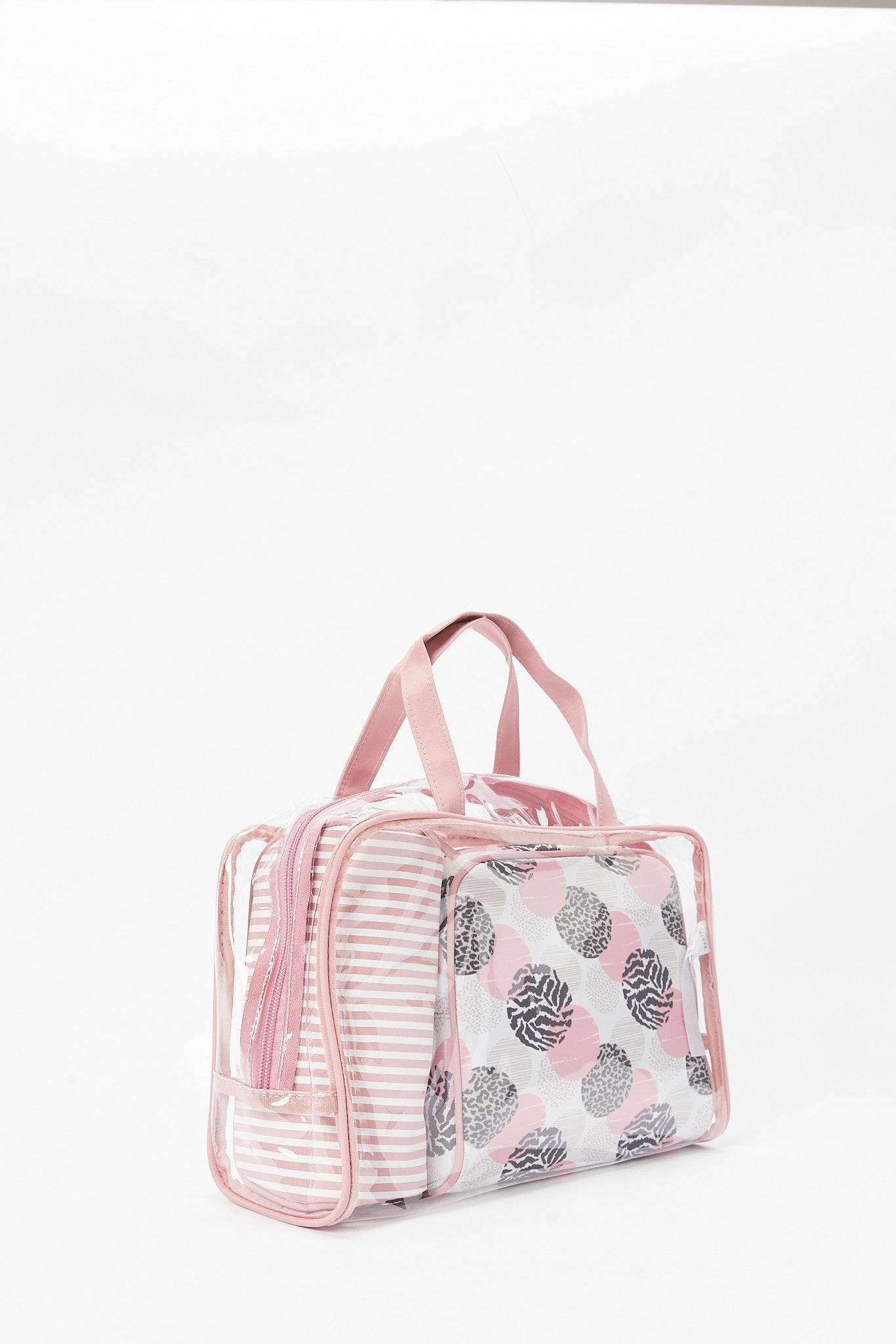 Redtag-Pink-Cosmetic-Pouhes-Category:Cosmetics,-Colour:Pink,-Filter:Women's-Accessories,-New-In,-New-In-Women-ACC,-Non-Sale,-S23B,-Section:Women,-Women-Cosmetics-Women-