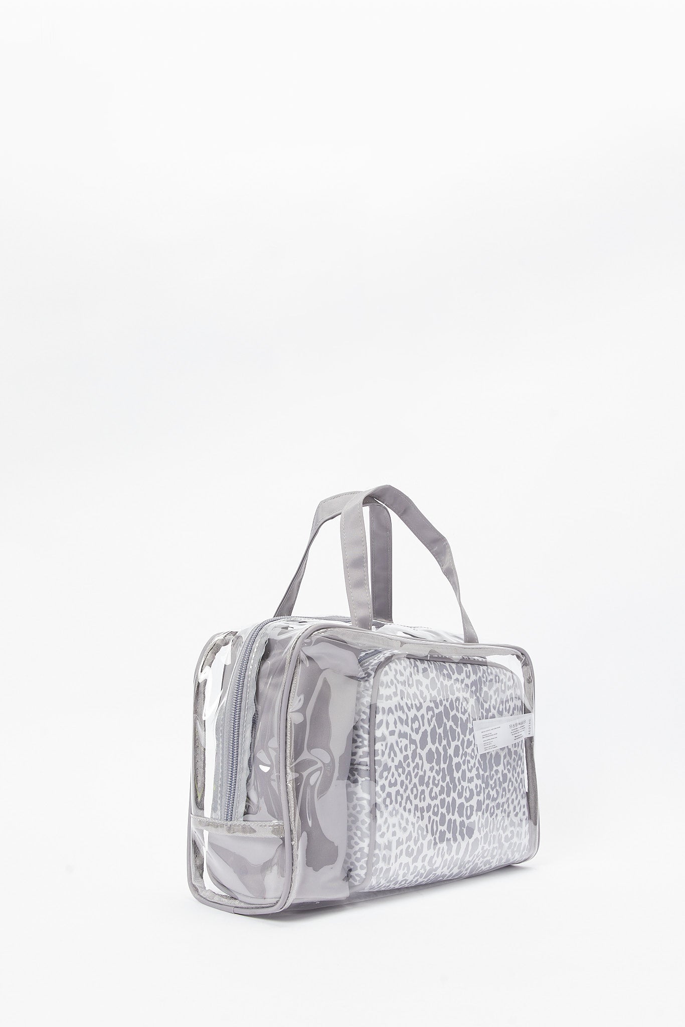 Redtag-Grey-Cosmetic-Pouches-Category:Cosmetics,-Colour:Grey,-Filter:Women's-Accessories,-New-In,-New-In-Women-ACC,-Non-Sale,-S23B,-Section:Women,-Women-Cosmetics-Women-