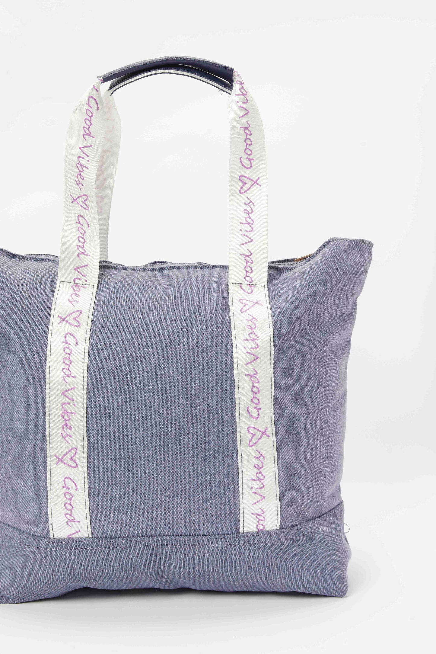 Redtag-Navy-Shopper-With-Tapping-Category:Bags,-Colour:Navy,-Filter:Women's-Accessories,-H1:ACC,-H2:LAD,-H3:LAB,-H4:SHP,-New-In,-New-In-Women-ACC,-Non-Sale,-S23B,-Season:S23B,-Section:Women,-Women-Bags-Women-