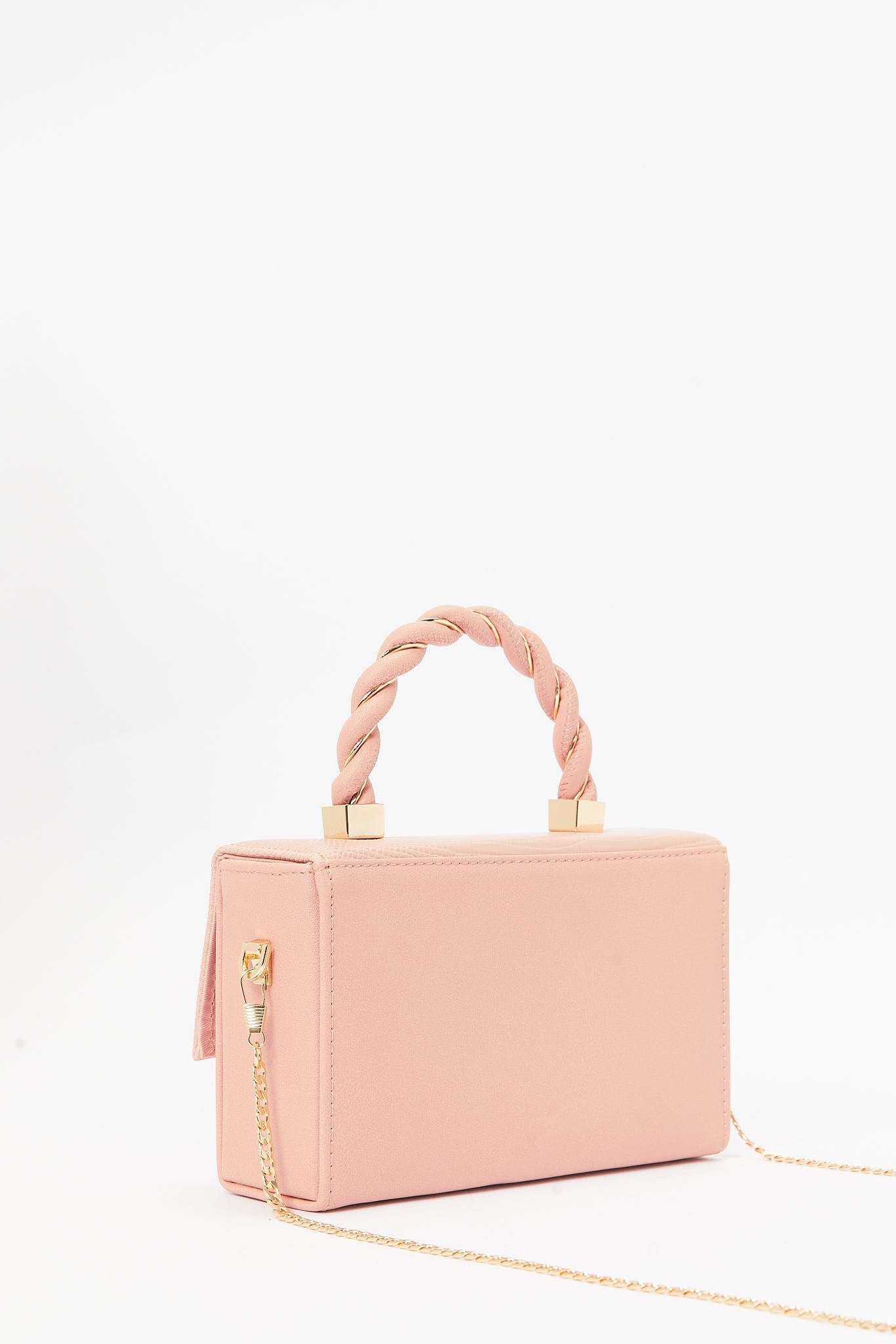 Redtag-Pink-Embellished-Buckle-Clutch-Bag-Category:Bags,-Colour:Pink,-Filter:Women's-Accessories,-H1:ACC,-H2:LAD,-H3:LAB,-H4:HBG,-New-In,-New-In-Women-ACC,-Non-Sale,-S23B,-Season:S23B,-Section:Women,-Women-Bags-Women-