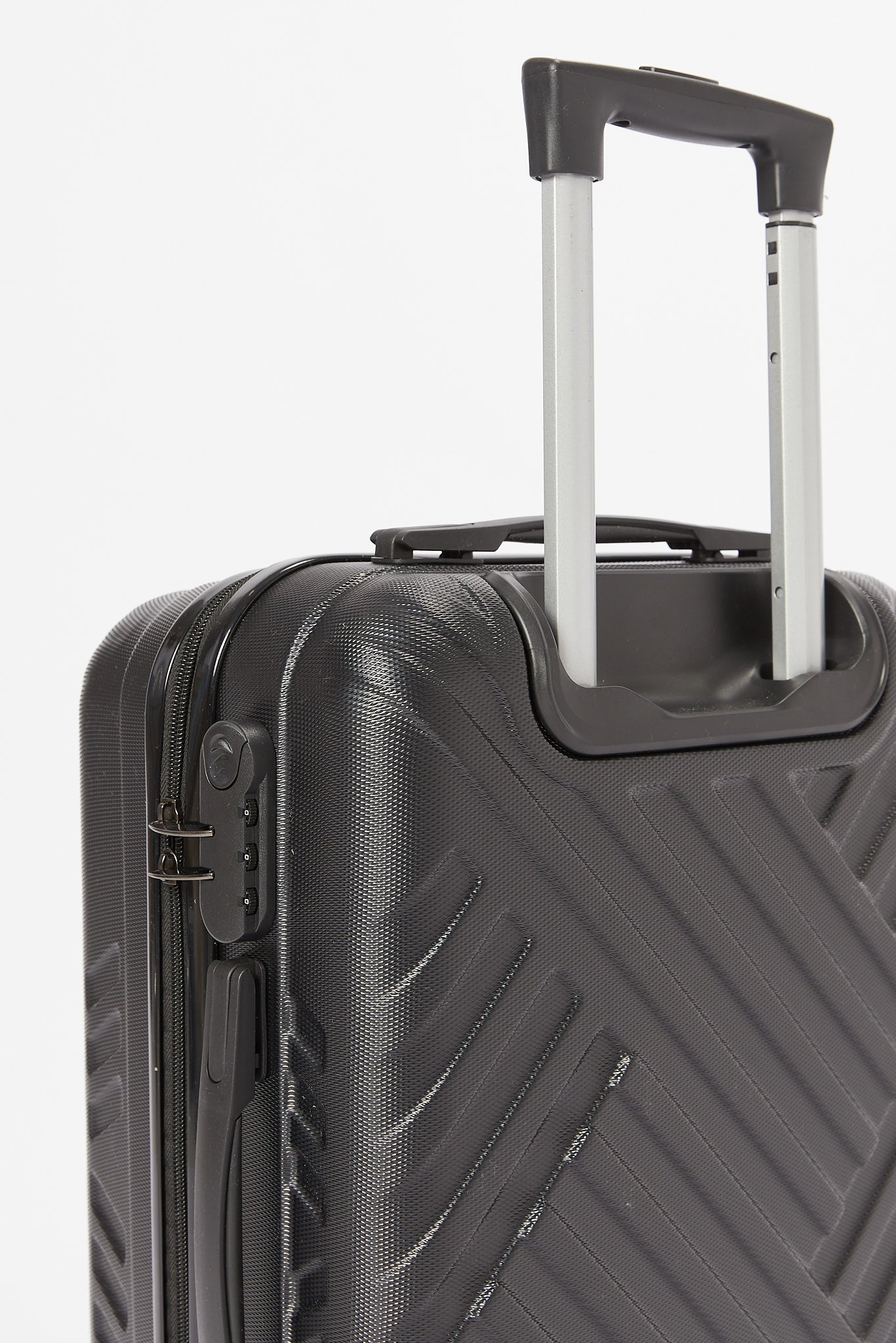 Redtag-Black-Color-20"-Abs-Hard-Trolley-Case-Category:Luggage-Trolleys,-Colour:Black,-Filter:Travel-Accessories,-LUG-Luggage-Trolleys,-New-In,-New-In-LUG-ACC,-Non-Sale,-S23B,-Section:Homewares-Travel-Accessories-