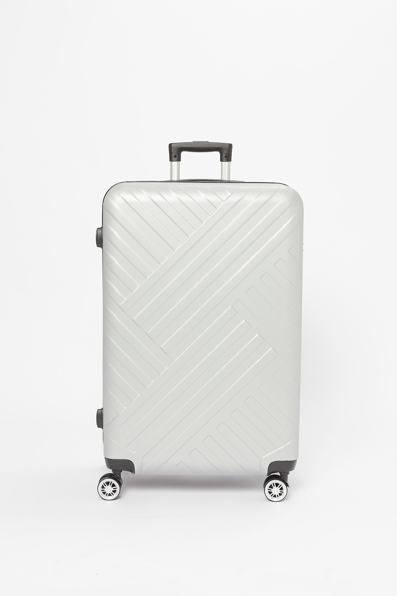 Redtag-Silver-Color-24"-Abs-Hard-Trolley-Case-Category:Luggage-Trolleys,-Colour:Silver,-Filter:Travel-Accessories,-LUG-Luggage-Trolleys,-New-In,-New-In-LUG-ACC,-Non-Sale,-S23B,-Section:Homewares-Travel-Accessories-