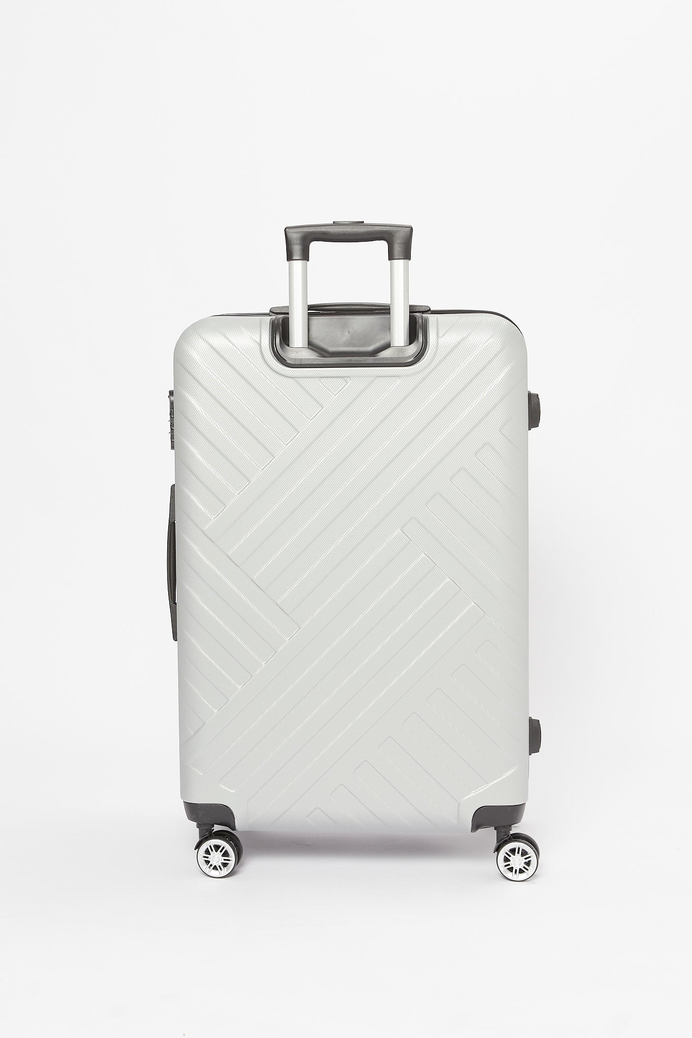 Redtag-Silver-Color-24"-Abs-Hard-Trolley-Case-Category:Luggage-Trolleys,-Colour:Silver,-Filter:Travel-Accessories,-LUG-Luggage-Trolleys,-New-In,-New-In-LUG-ACC,-Non-Sale,-S23B,-Section:Homewares-Travel-Accessories-