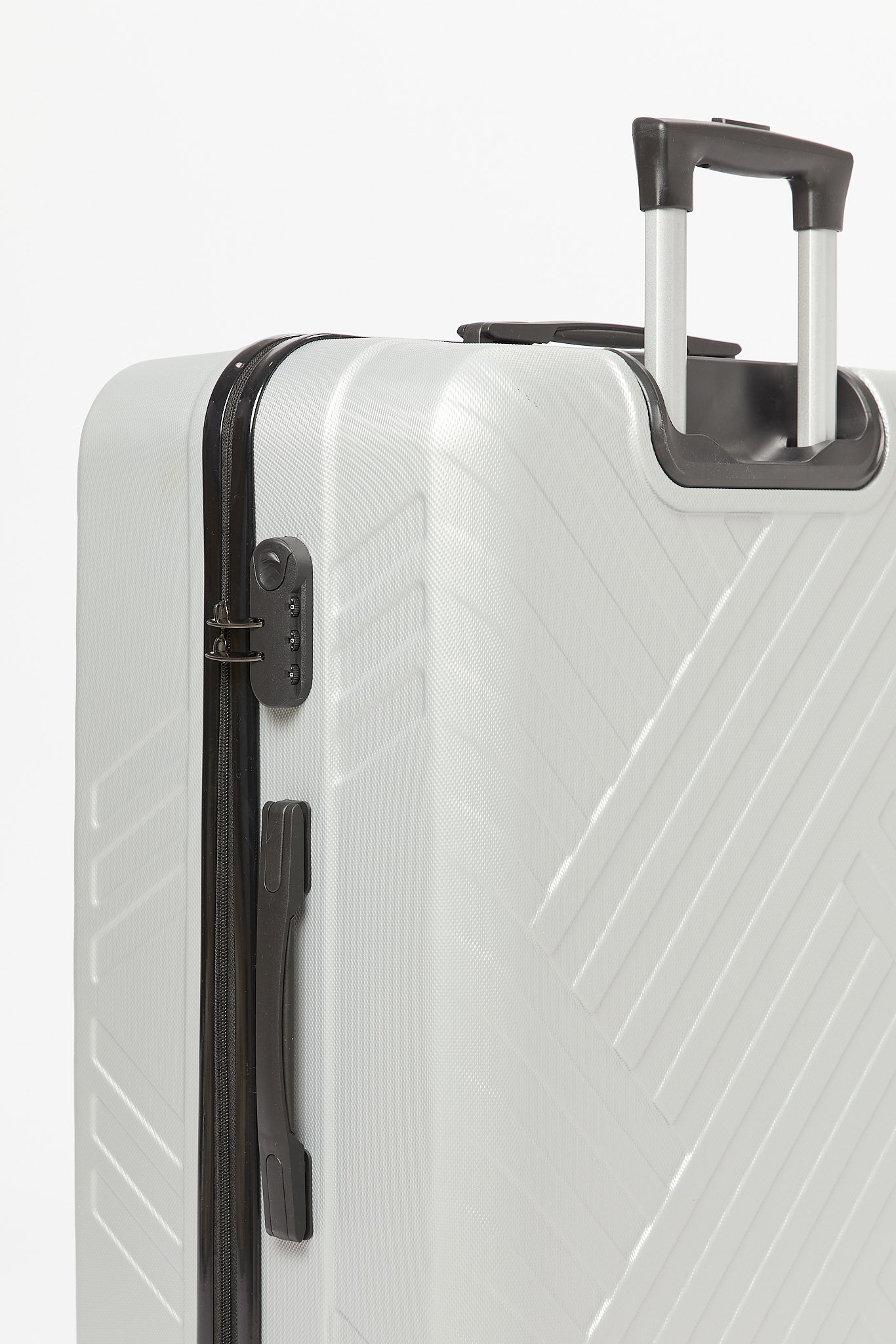 Redtag-Silver-Color-24"-Abs-Hard-Trolley-Case-Category:Luggage-Trolleys,-Colour:Silver,-Filter:Travel-Accessories,-LUG-Luggage-Trolleys,-New-In,-New-In-LUG-ACC,-Non-Sale,-S23B,-Section:Homewares-Travel-Accessories-