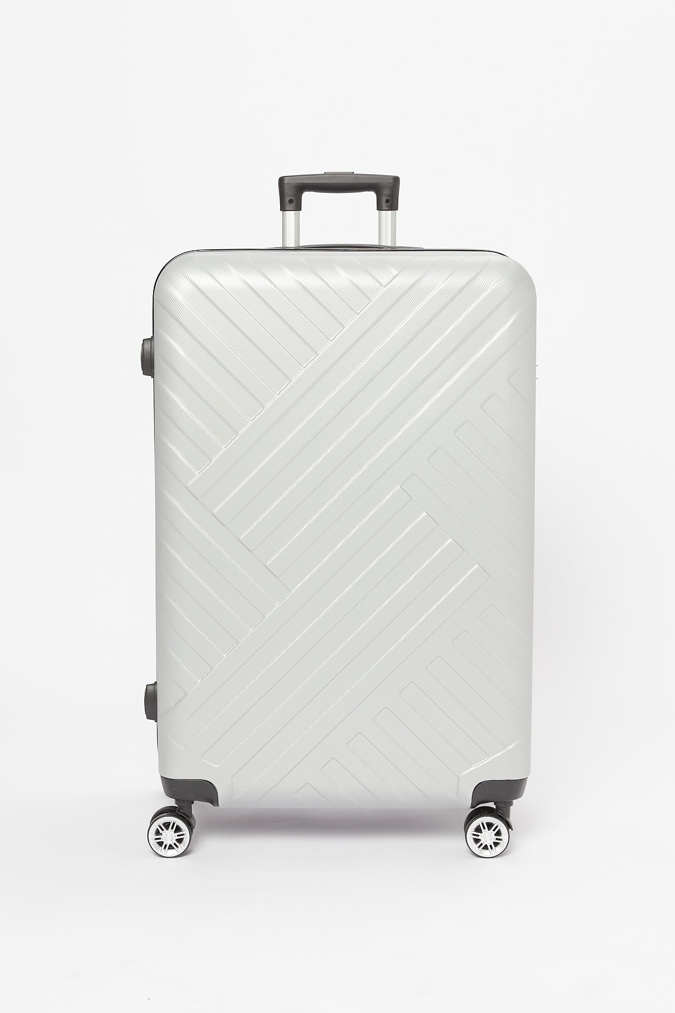 Redtag-Silver-Color-28"-Abs-Hard-Trolley-Case-Category:Luggage-Trolleys,-Colour:Silver,-Filter:Travel-Accessories,-LUG-Luggage-Trolleys,-New-In,-New-In-LUG-ACC,-Non-Sale,-S23B,-Section:Homewares-Travel-Accessories-